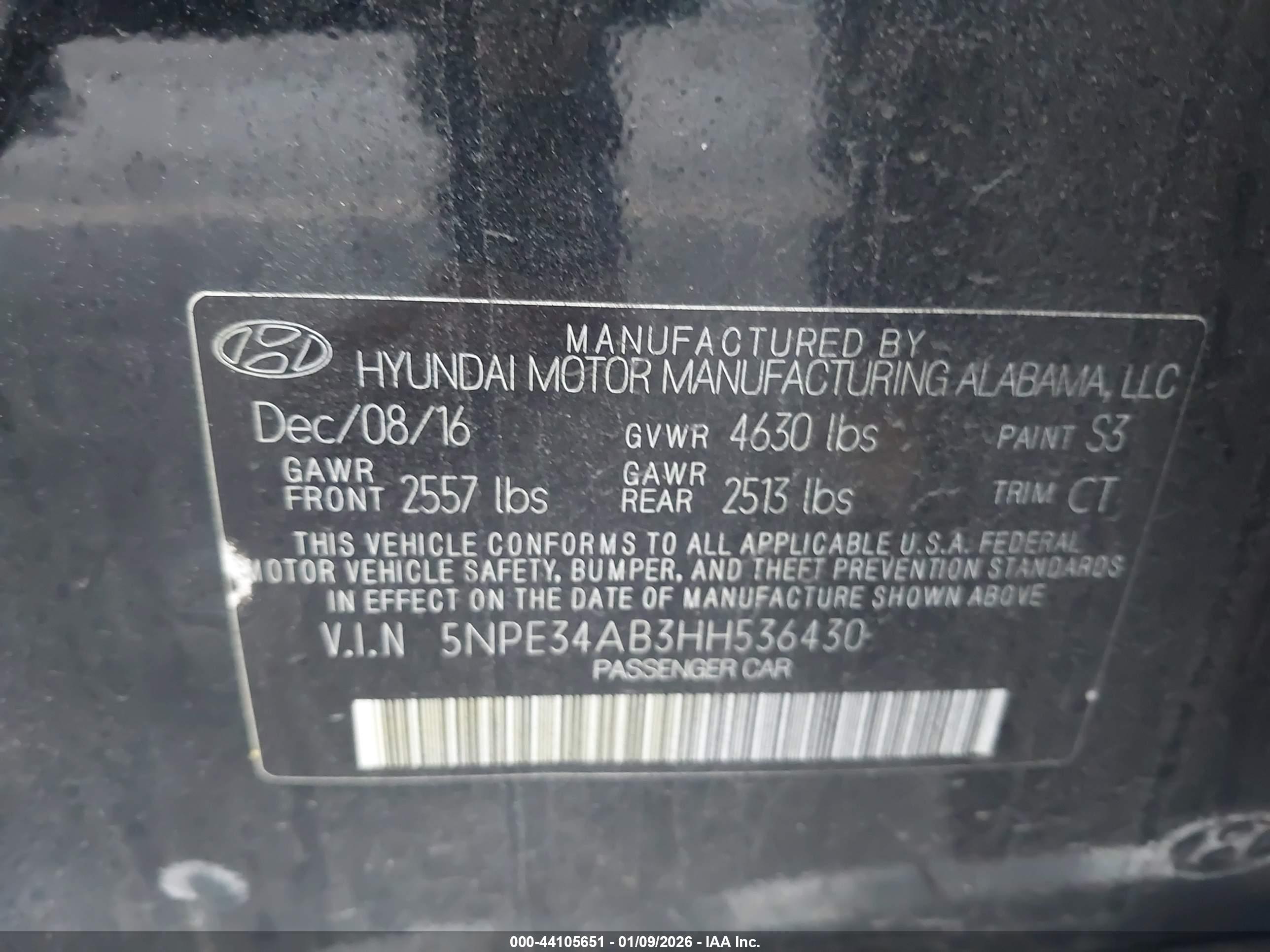 HYUNDAI SONATA image 9