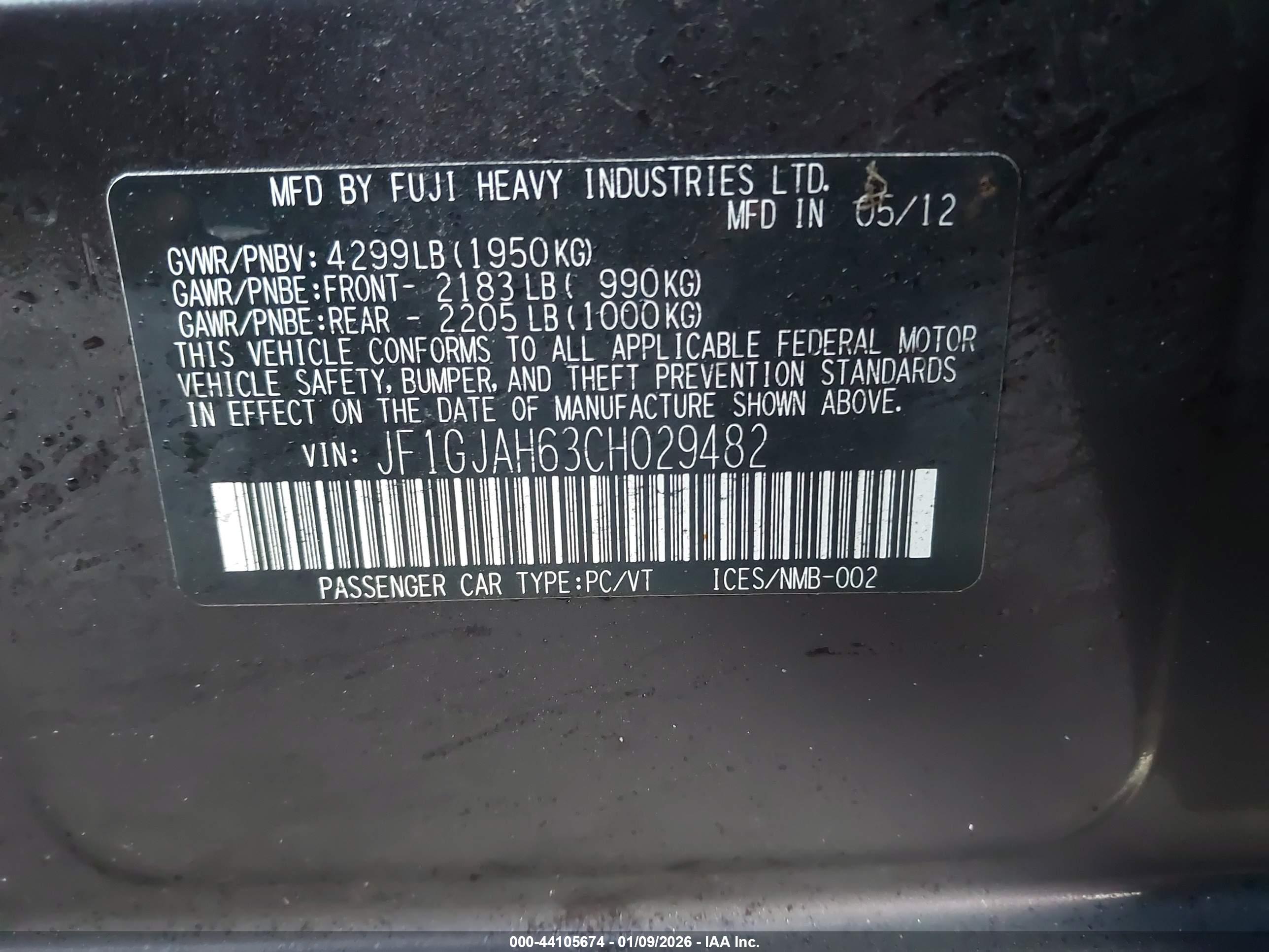 SUBARU IMPREZA image 9