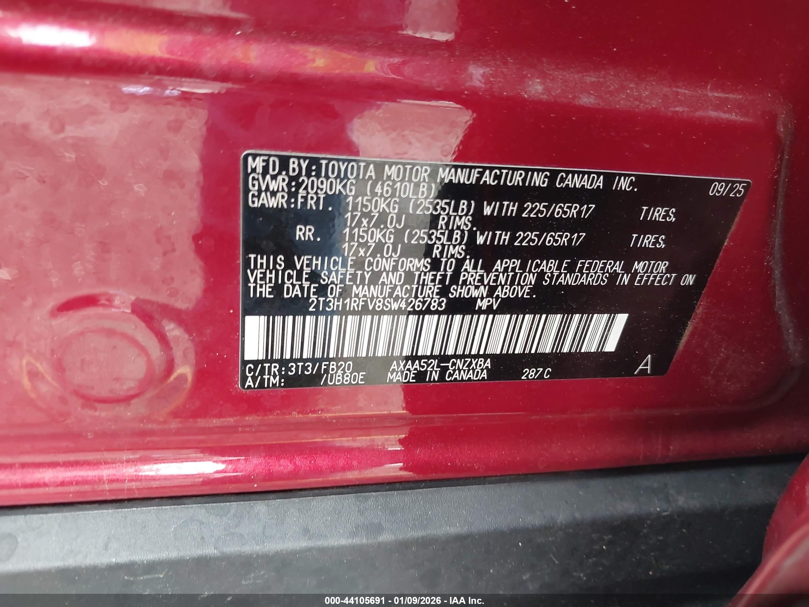 TOYOTA RAV4 image 9