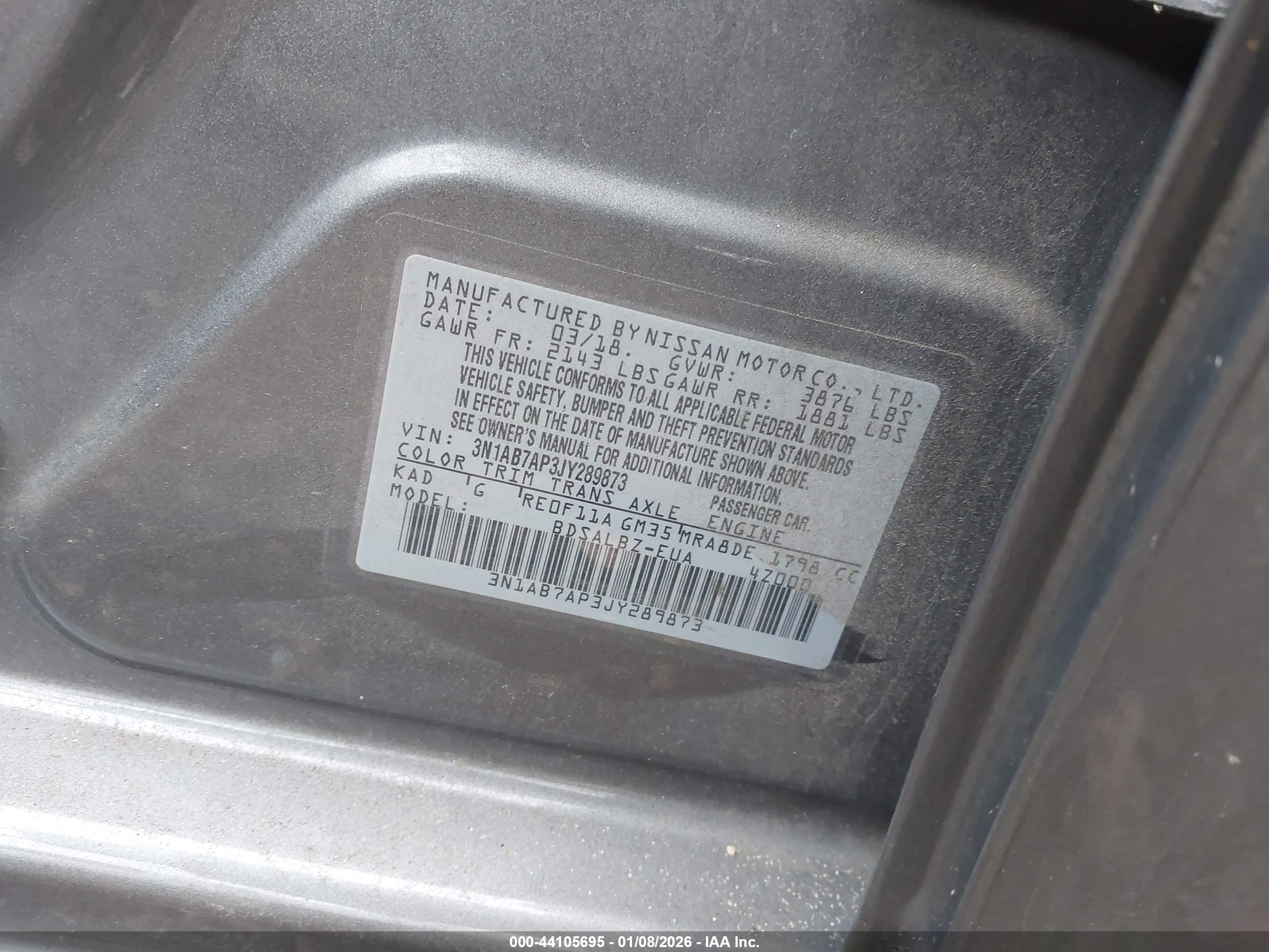 NISSAN SENTRA image 9