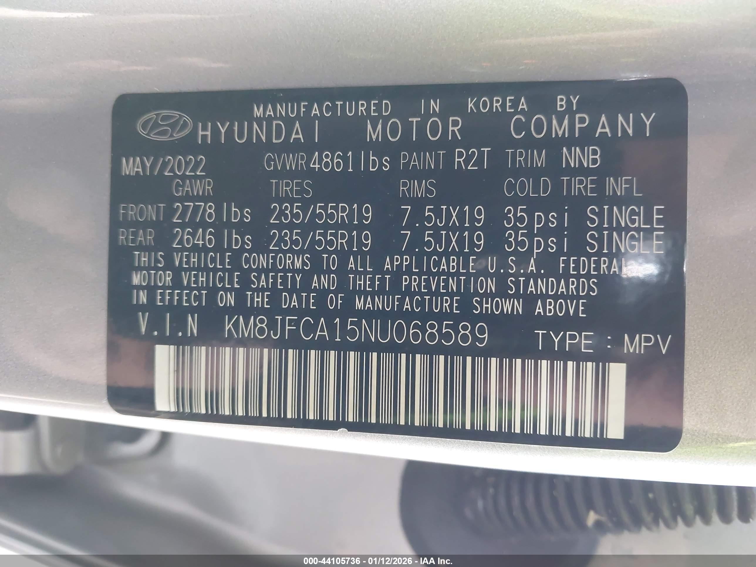 HYUNDAI TUCSON image 9