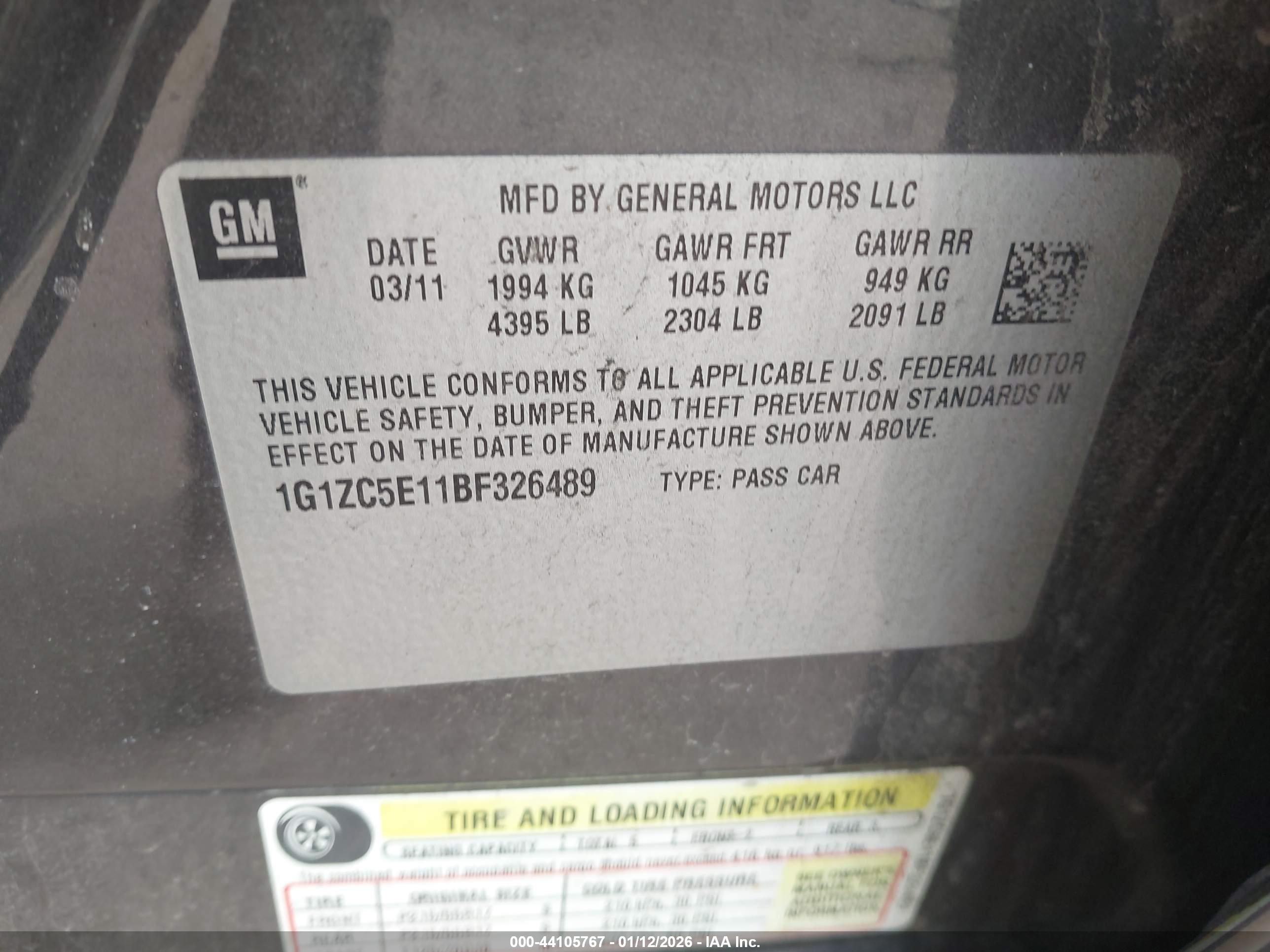 CHEVROLET MALIBU image 9