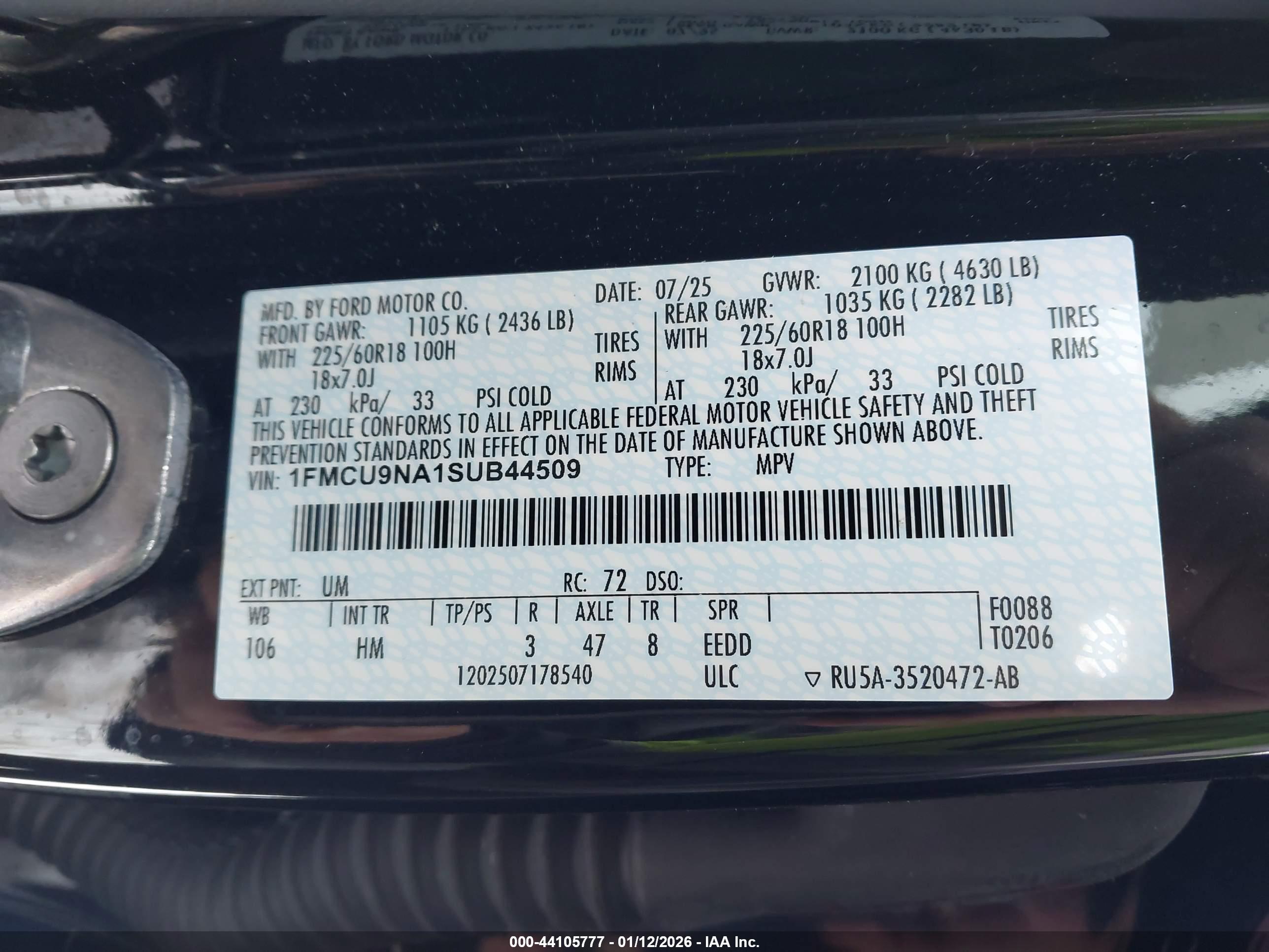 FORD ESCAPE image 9
