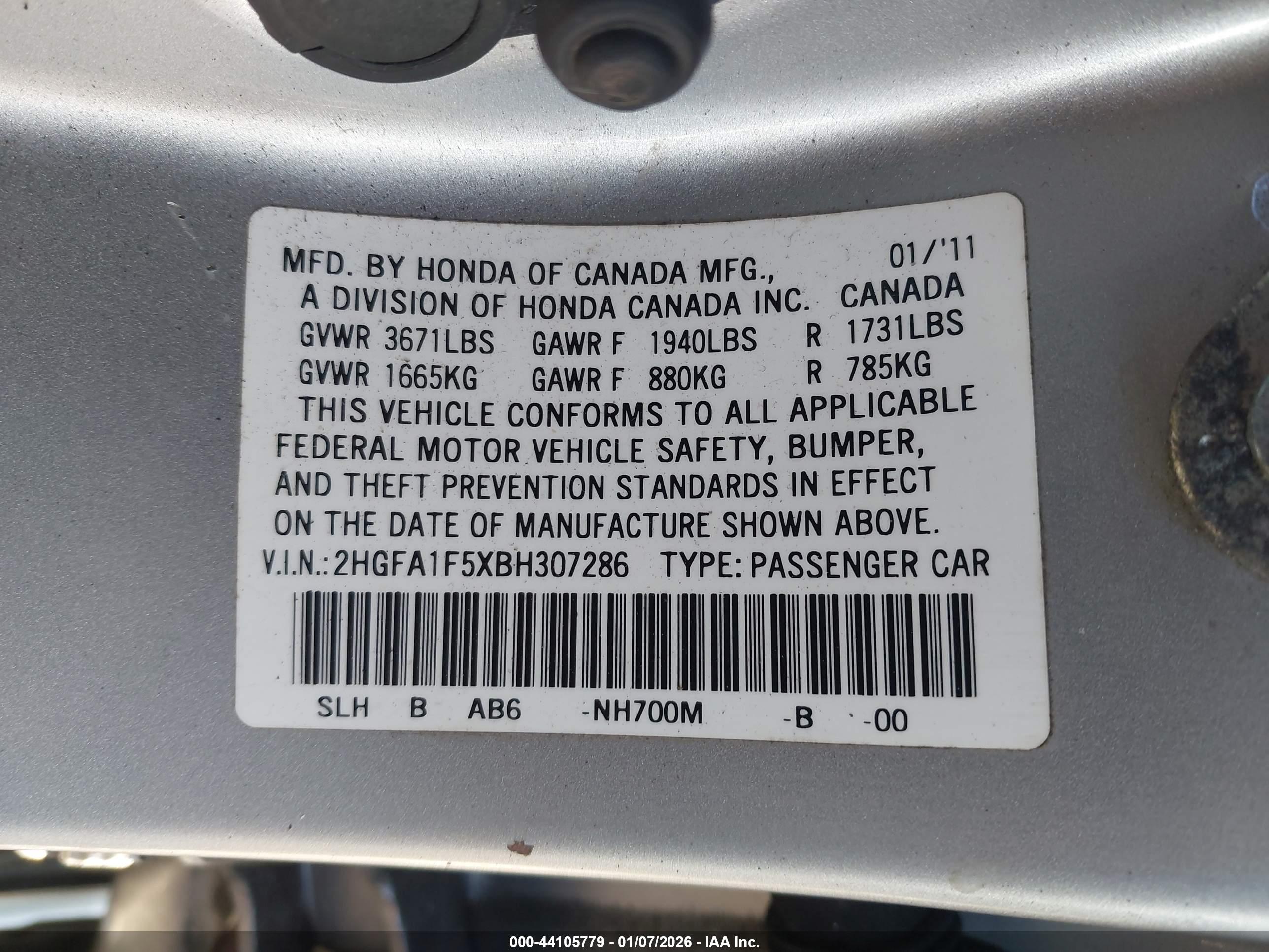 HONDA CIVIC image 9