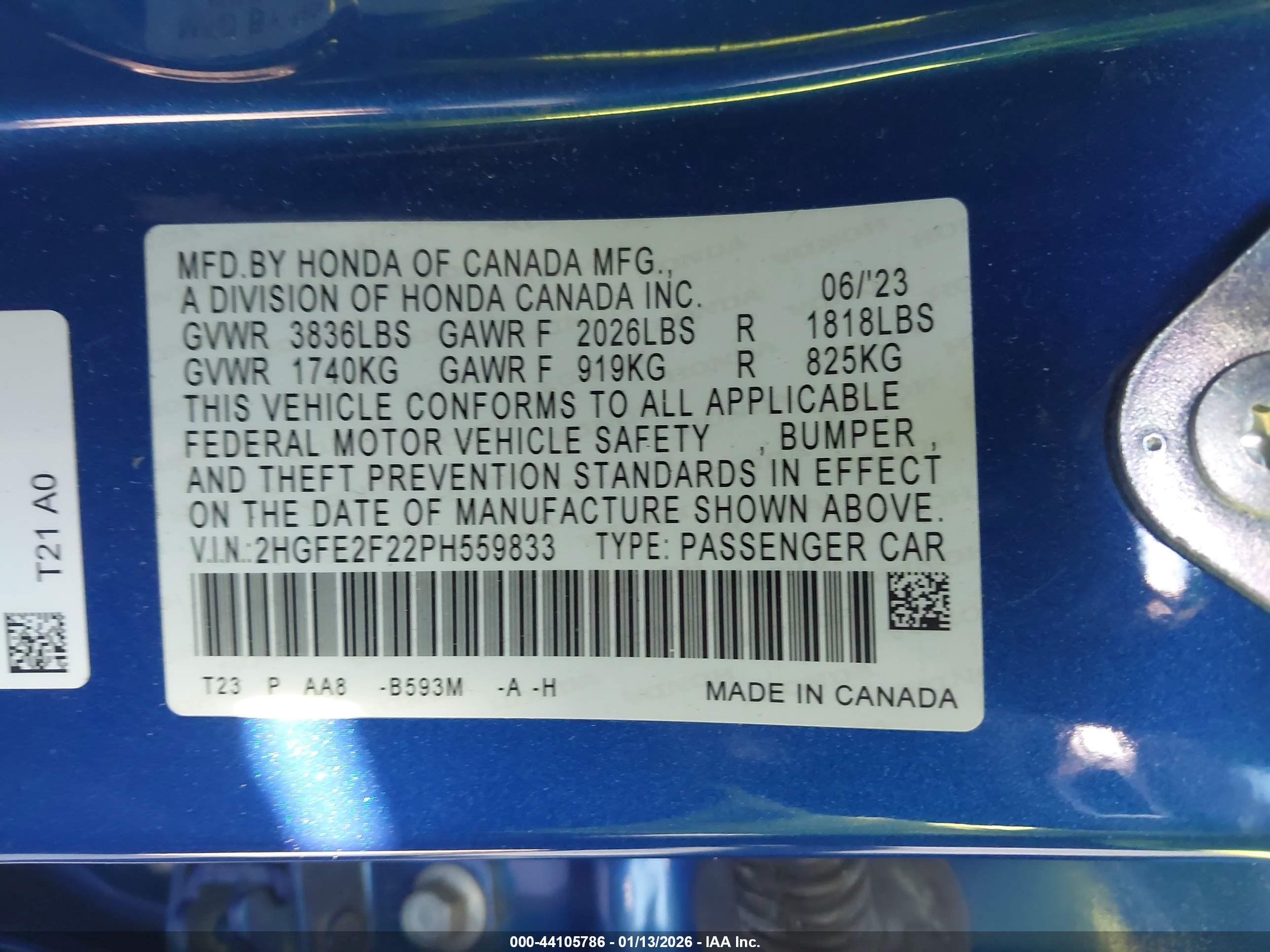 HONDA CIVIC image 9