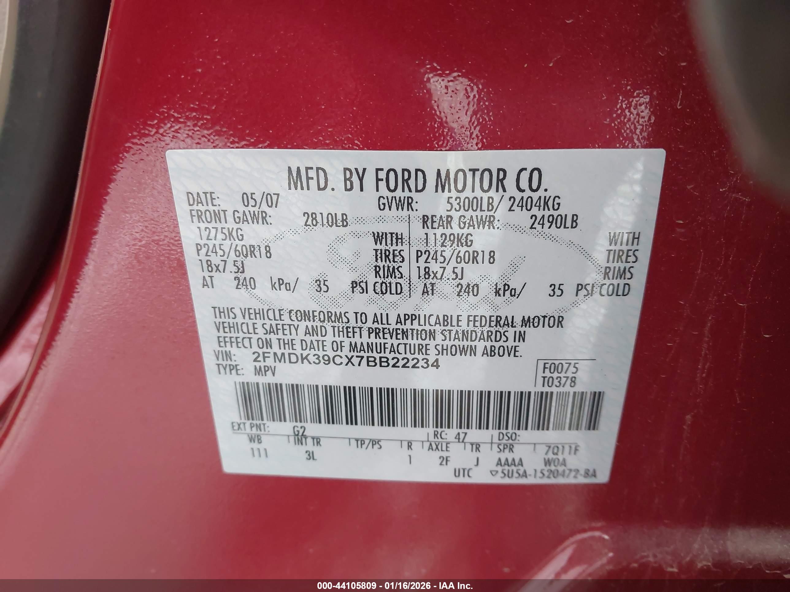 FORD EDGE image 9