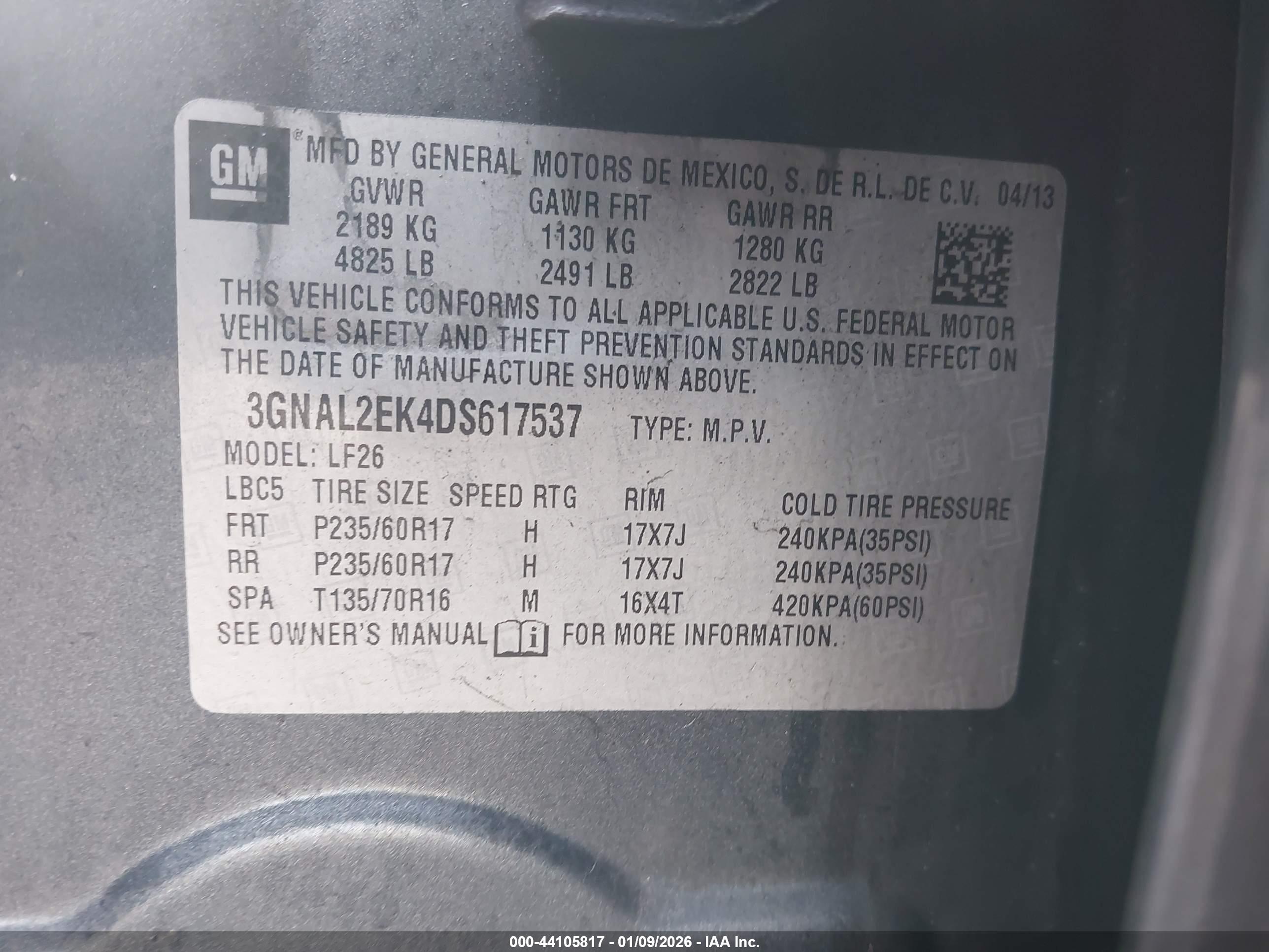 CHEVROLET CAPTIVA image 9