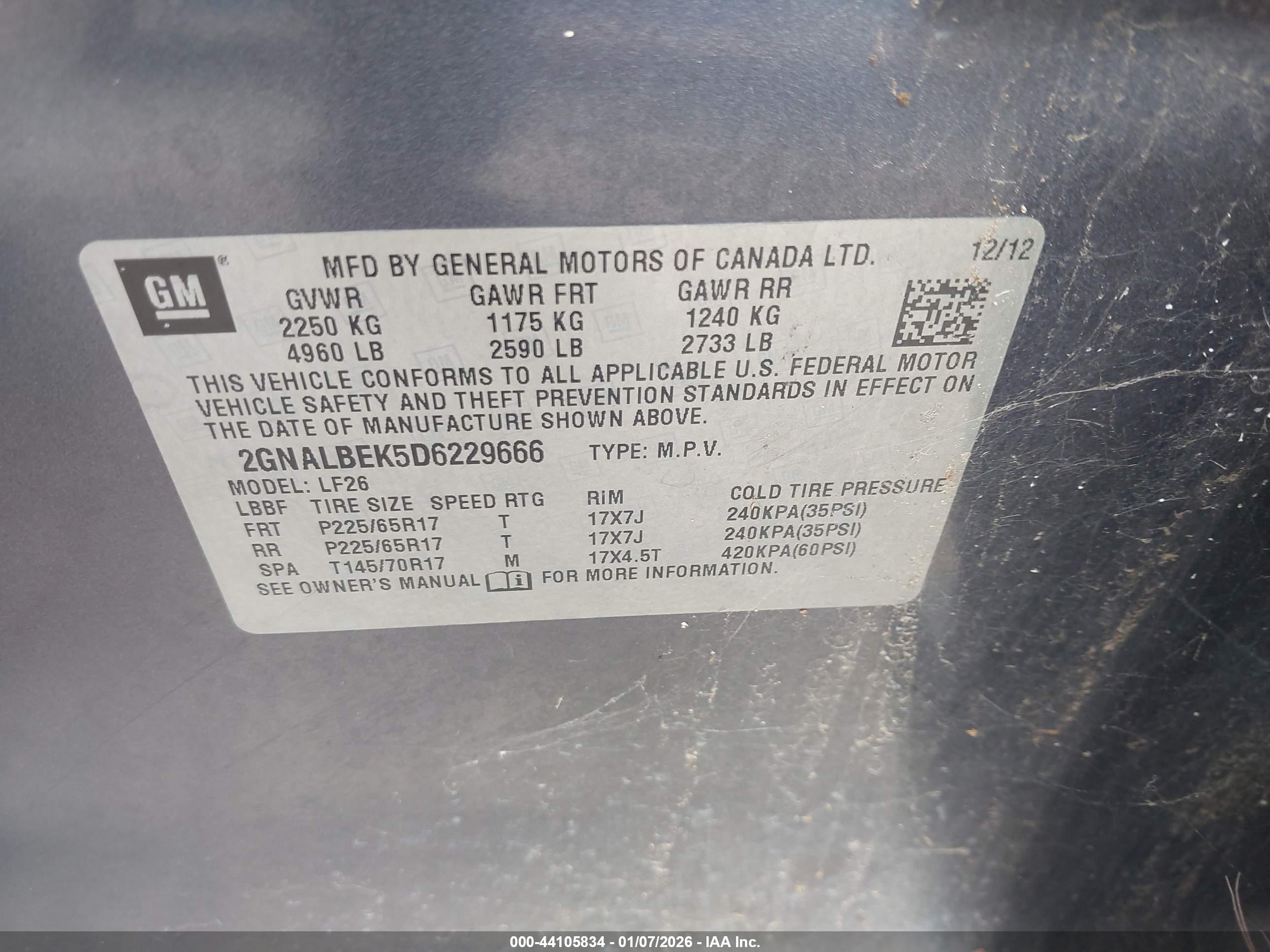 CHEVROLET EQUINOX image 9
