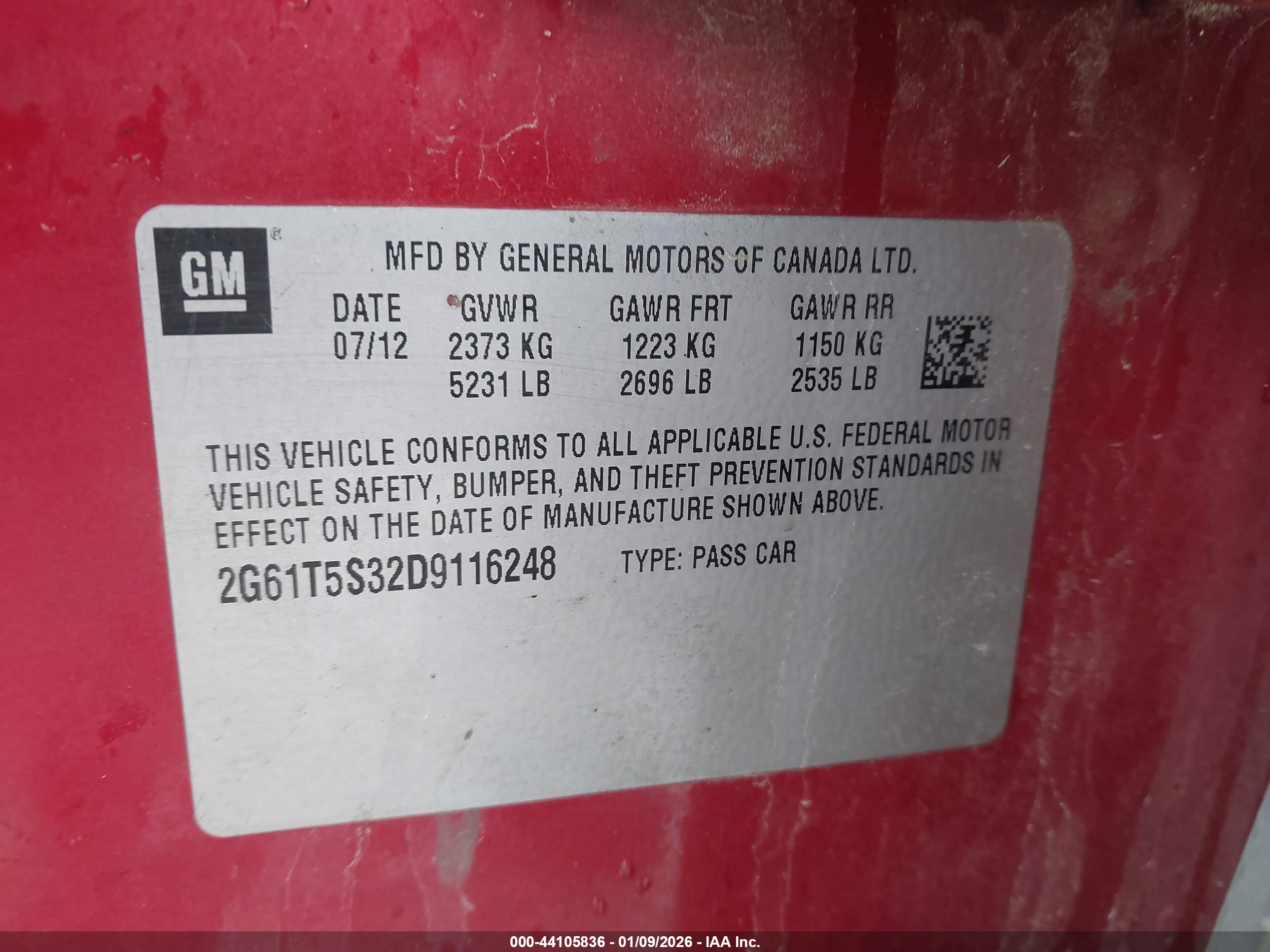 CADILLAC XTS image 9
