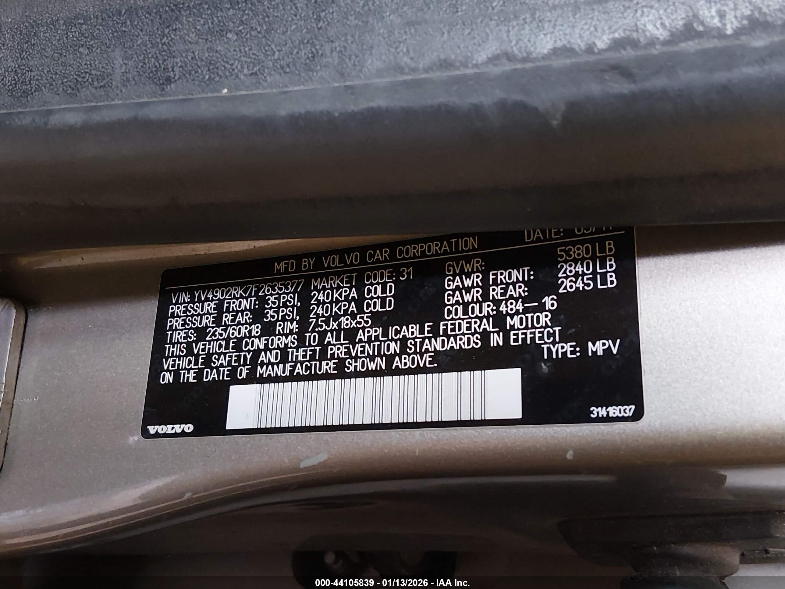 VOLVO XC60 image 9