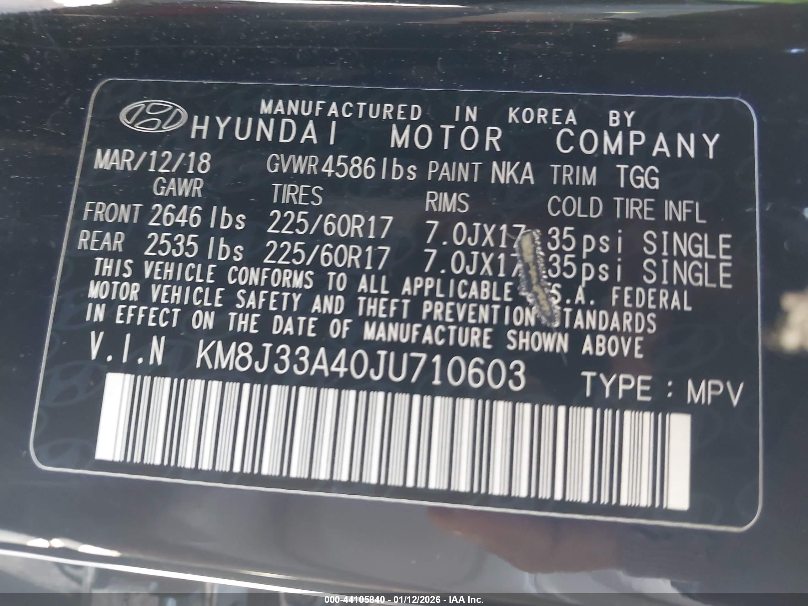 HYUNDAI TUCSON image 9
