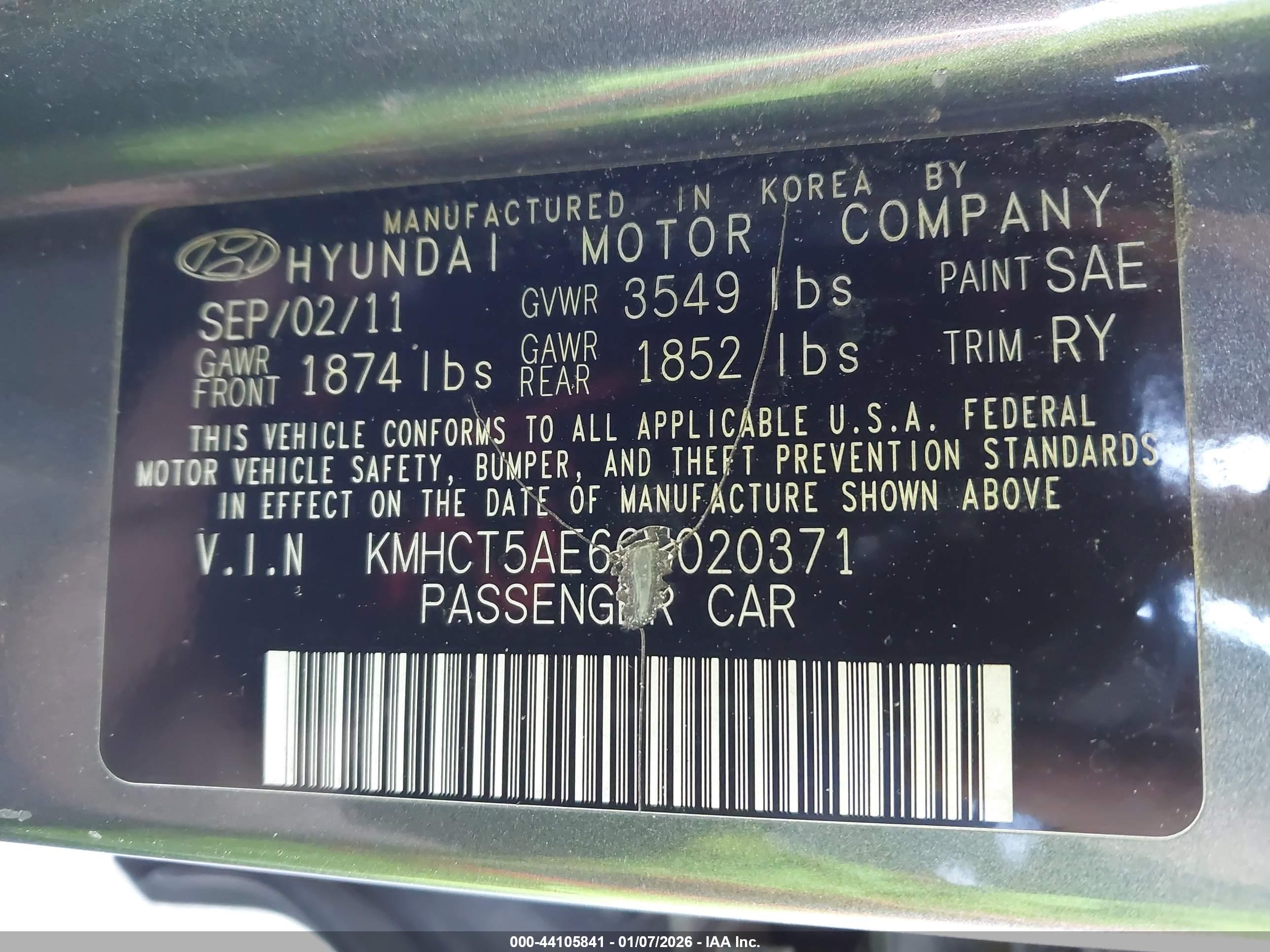 HYUNDAI ACCENT image 9