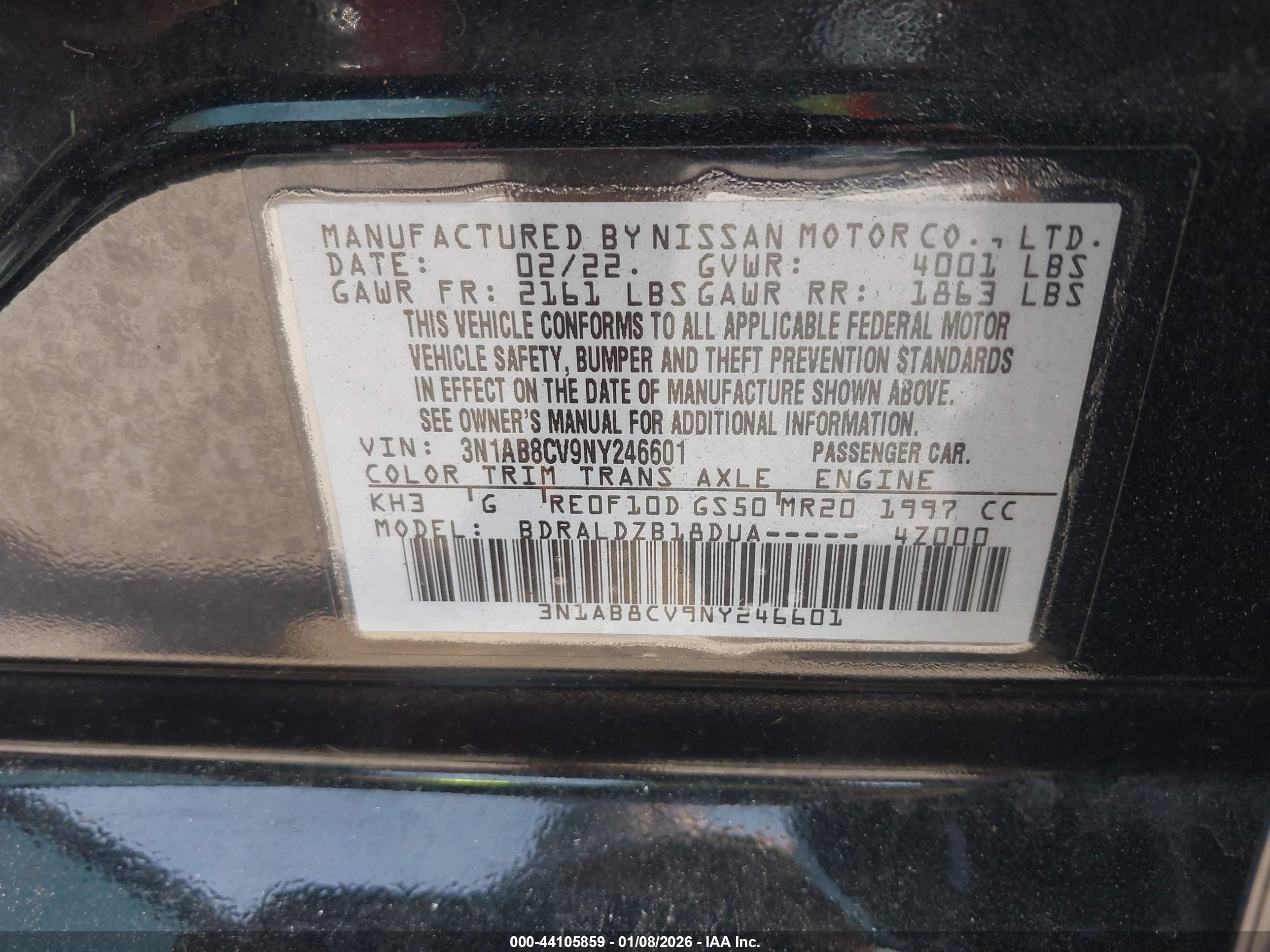 NISSAN SENTRA image 9
