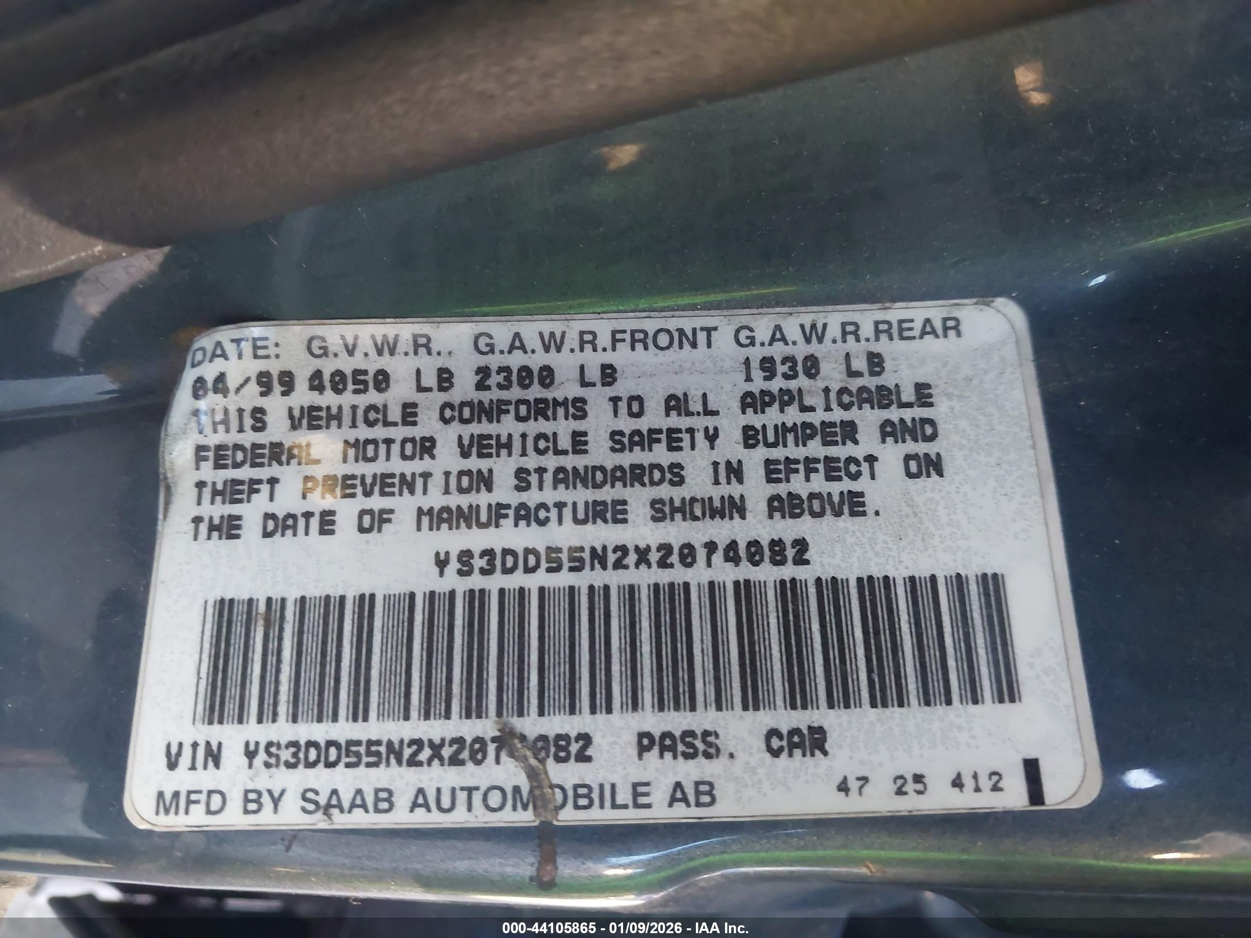 SAAB 9-3 image 9