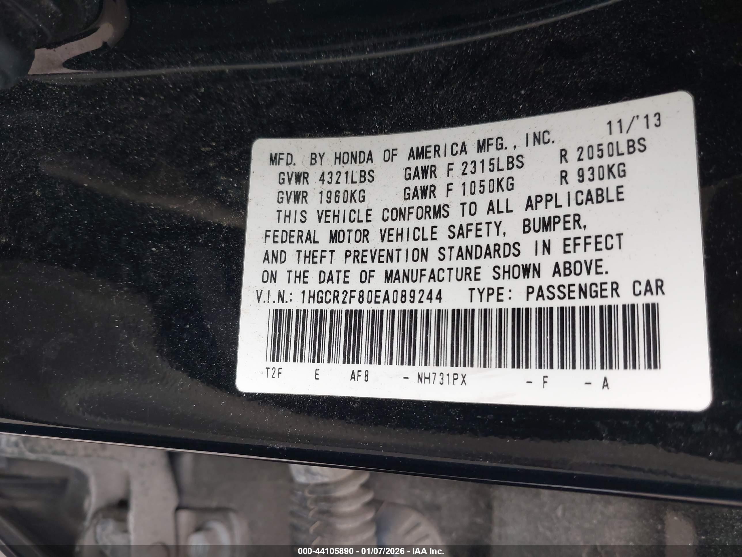 HONDA ACCORD image 9