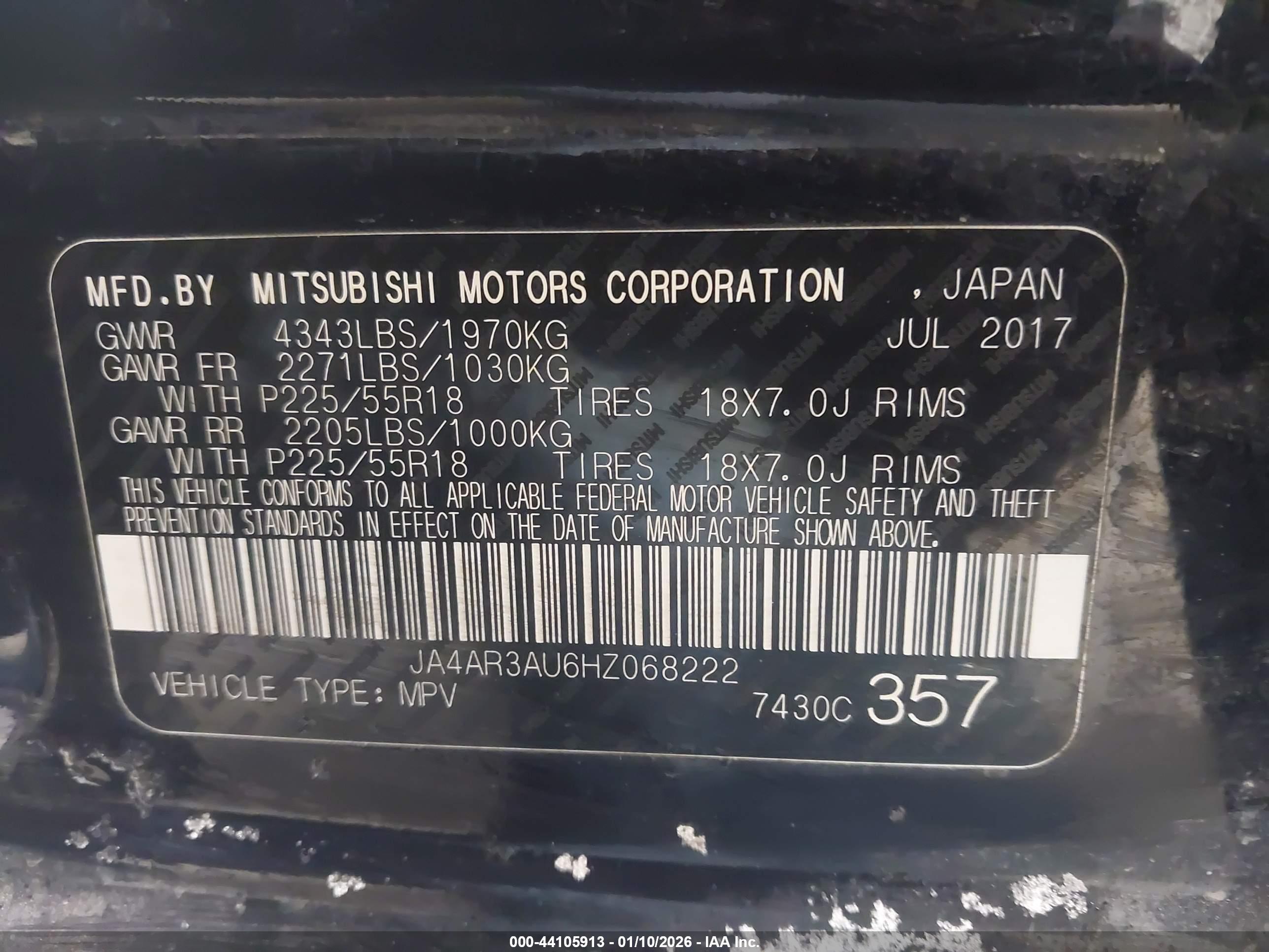 MITSUBISHI OUTLANDER image 9