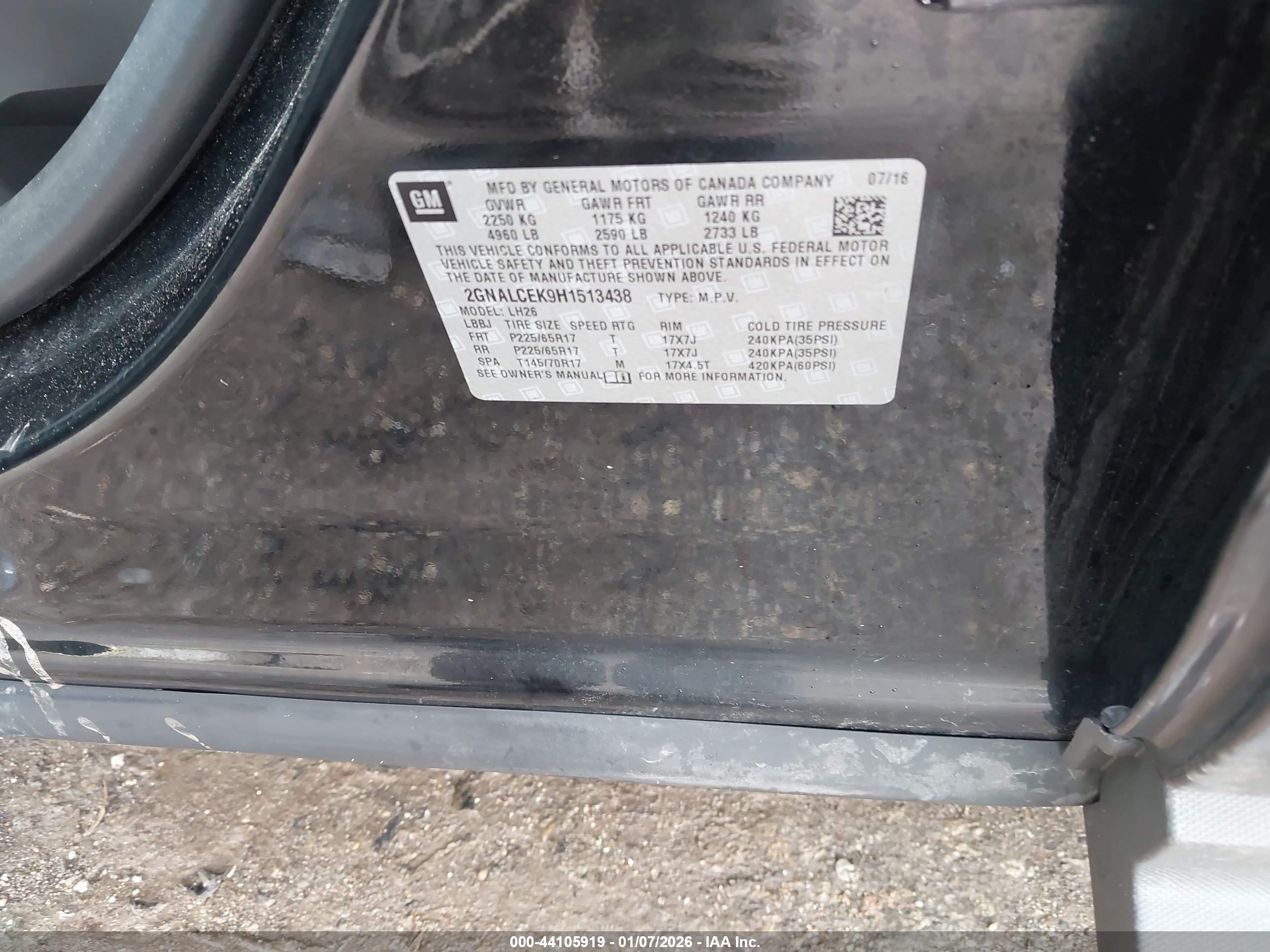 CHEVROLET EQUINOX image 9