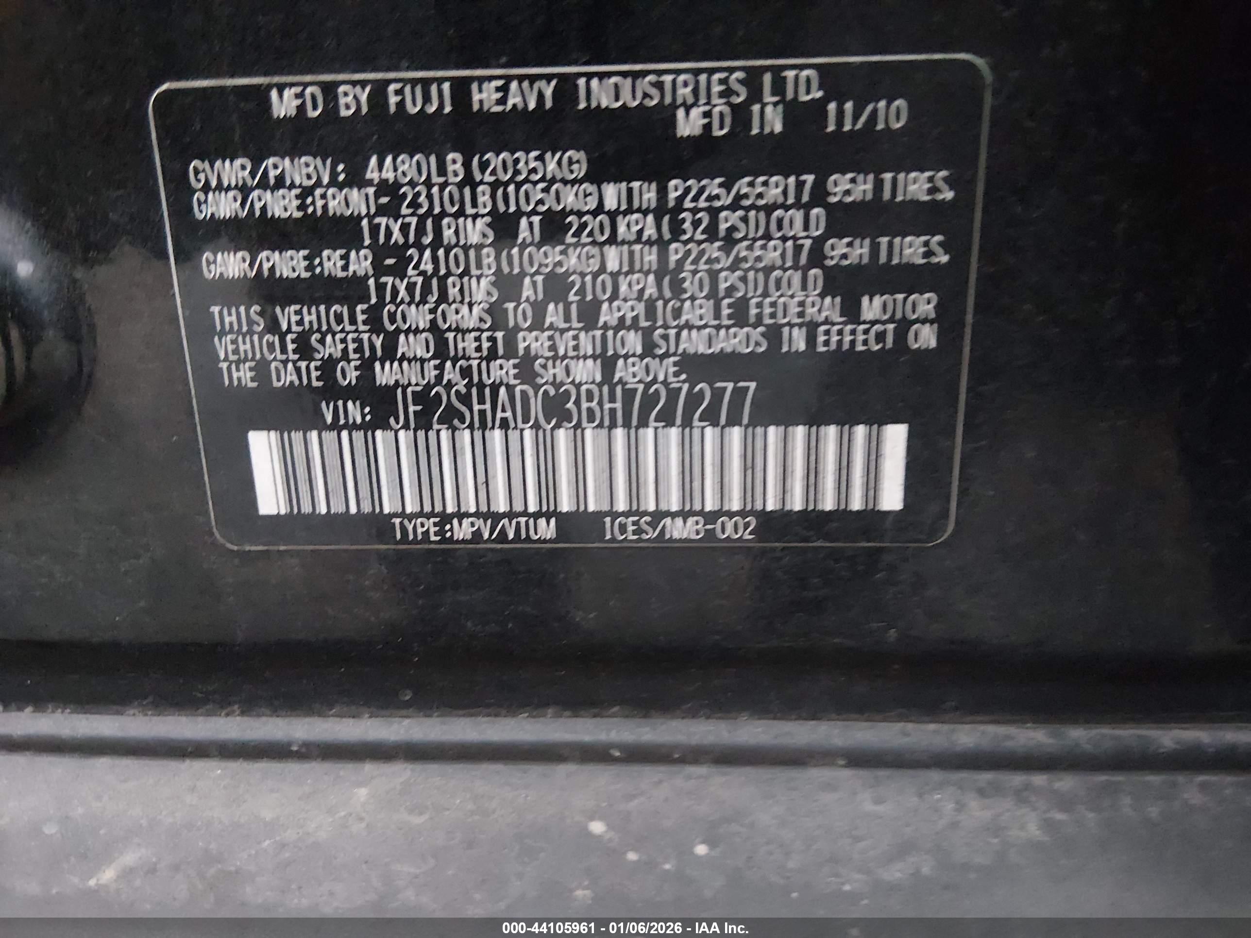 SUBARU FORESTER image 9