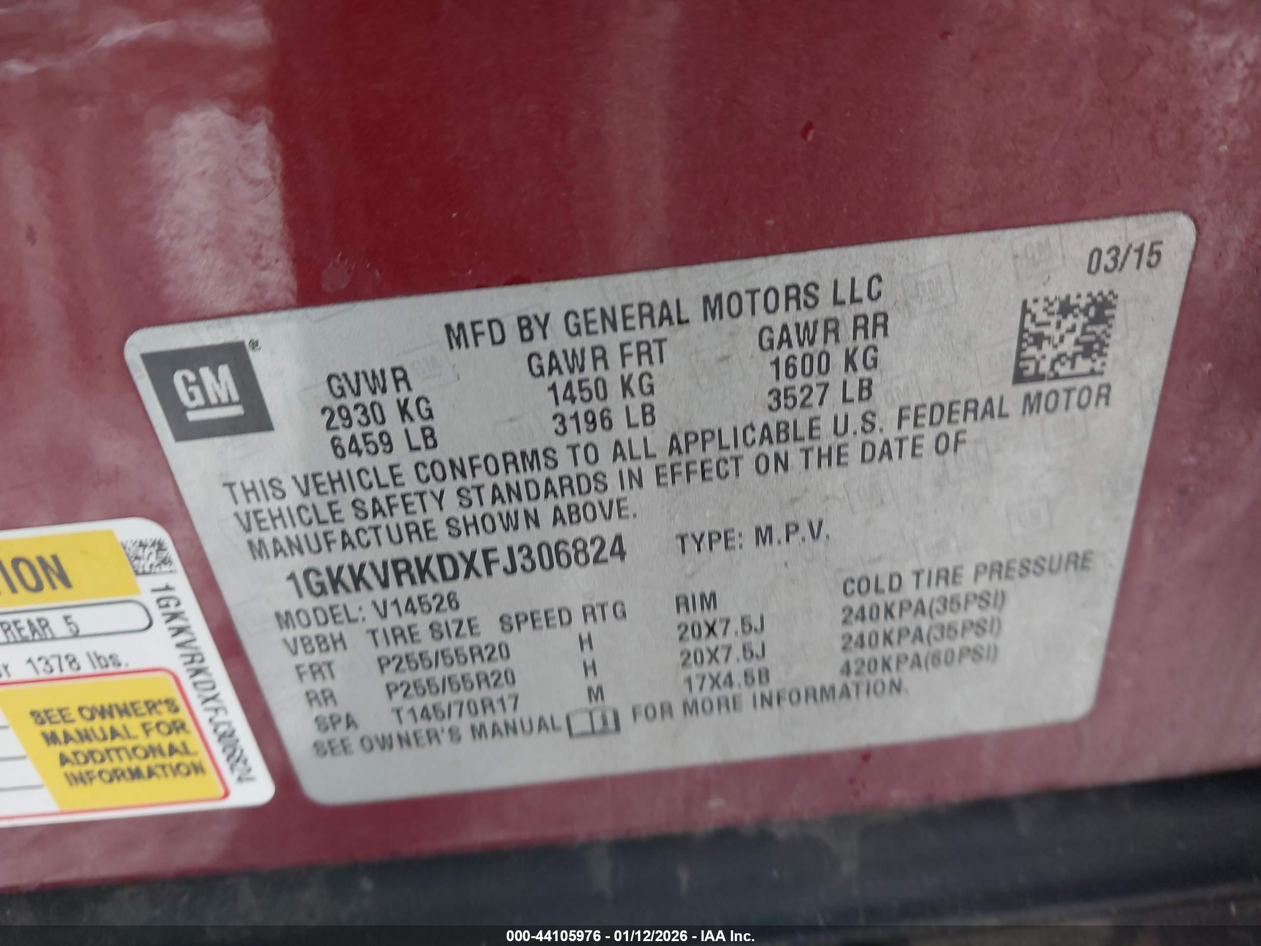 GMC ACADIA image 9