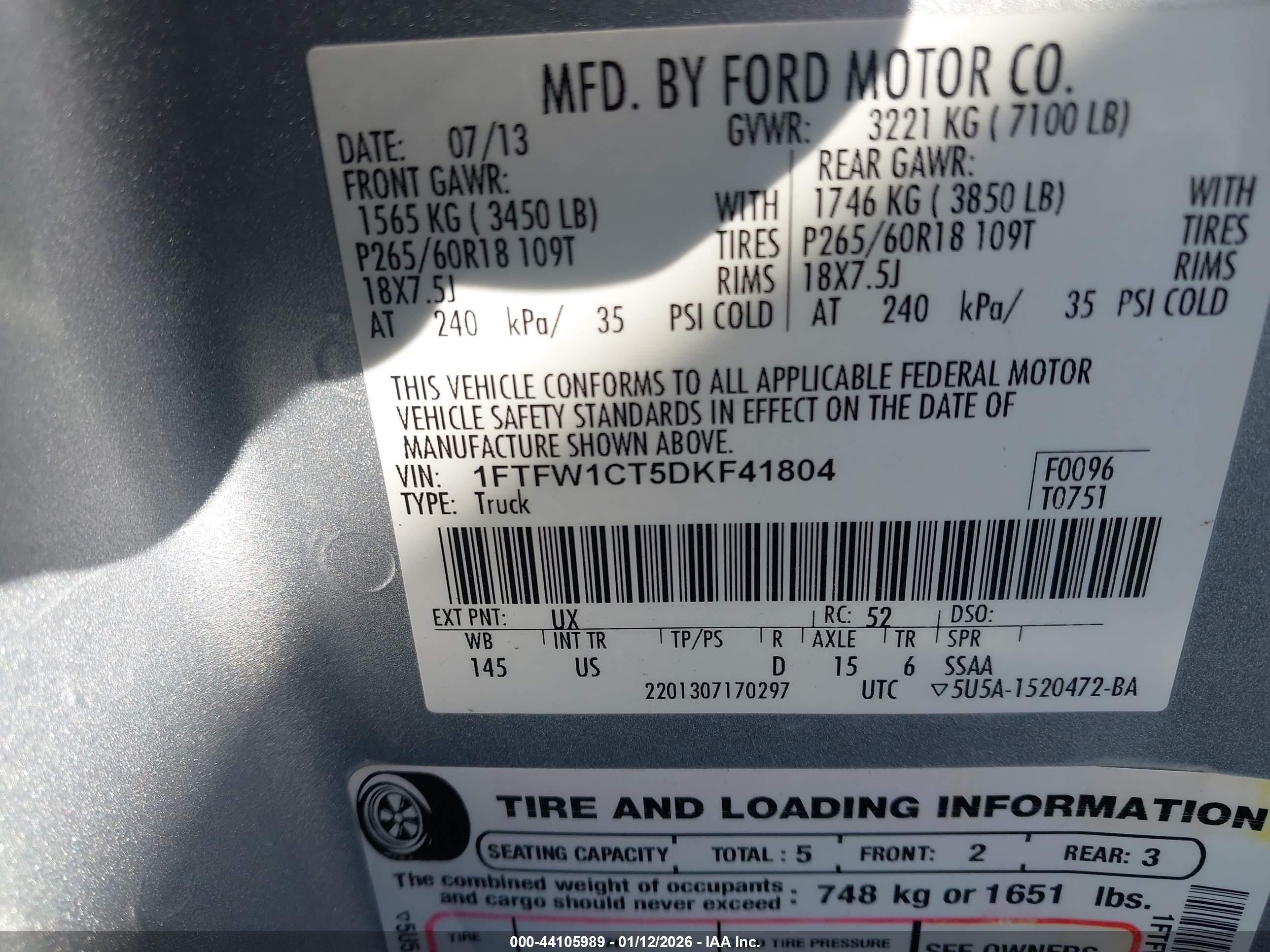 FORD F-150 image 9