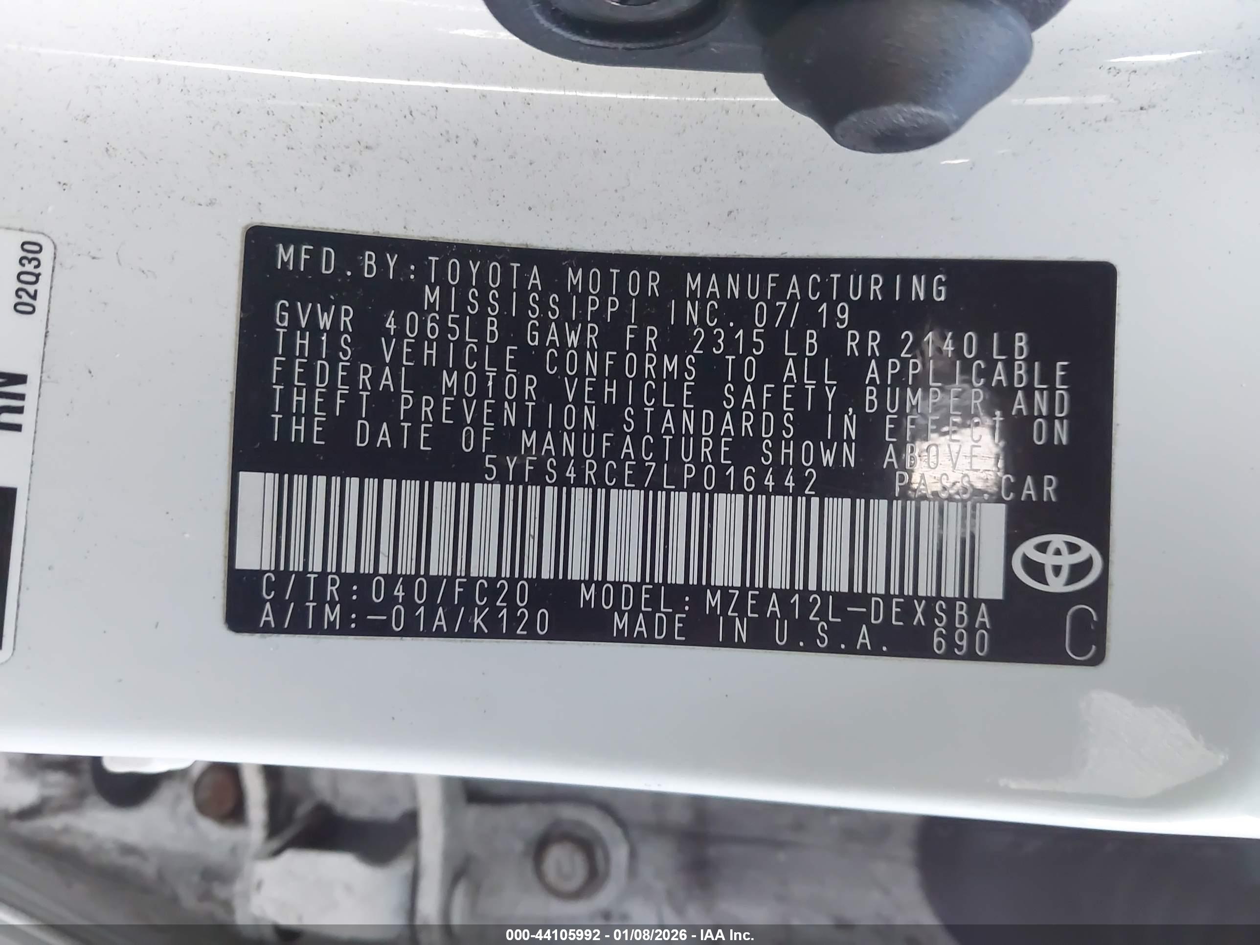 TOYOTA COROLLA image 9