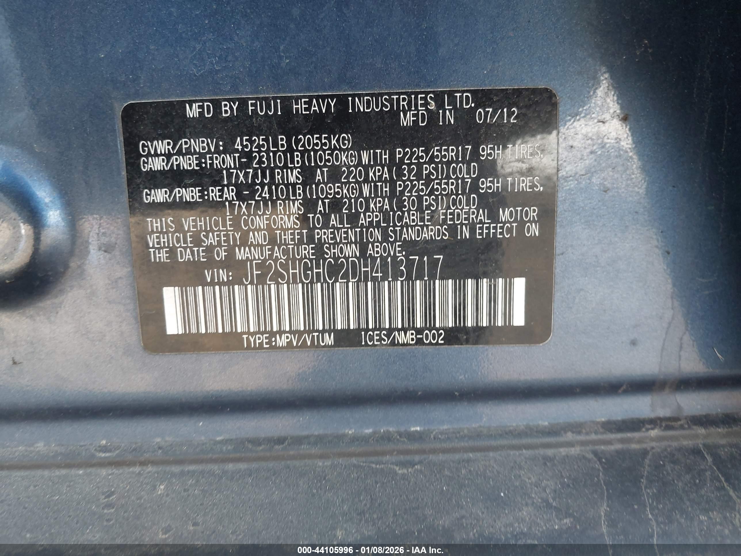 SUBARU FORESTER image 9
