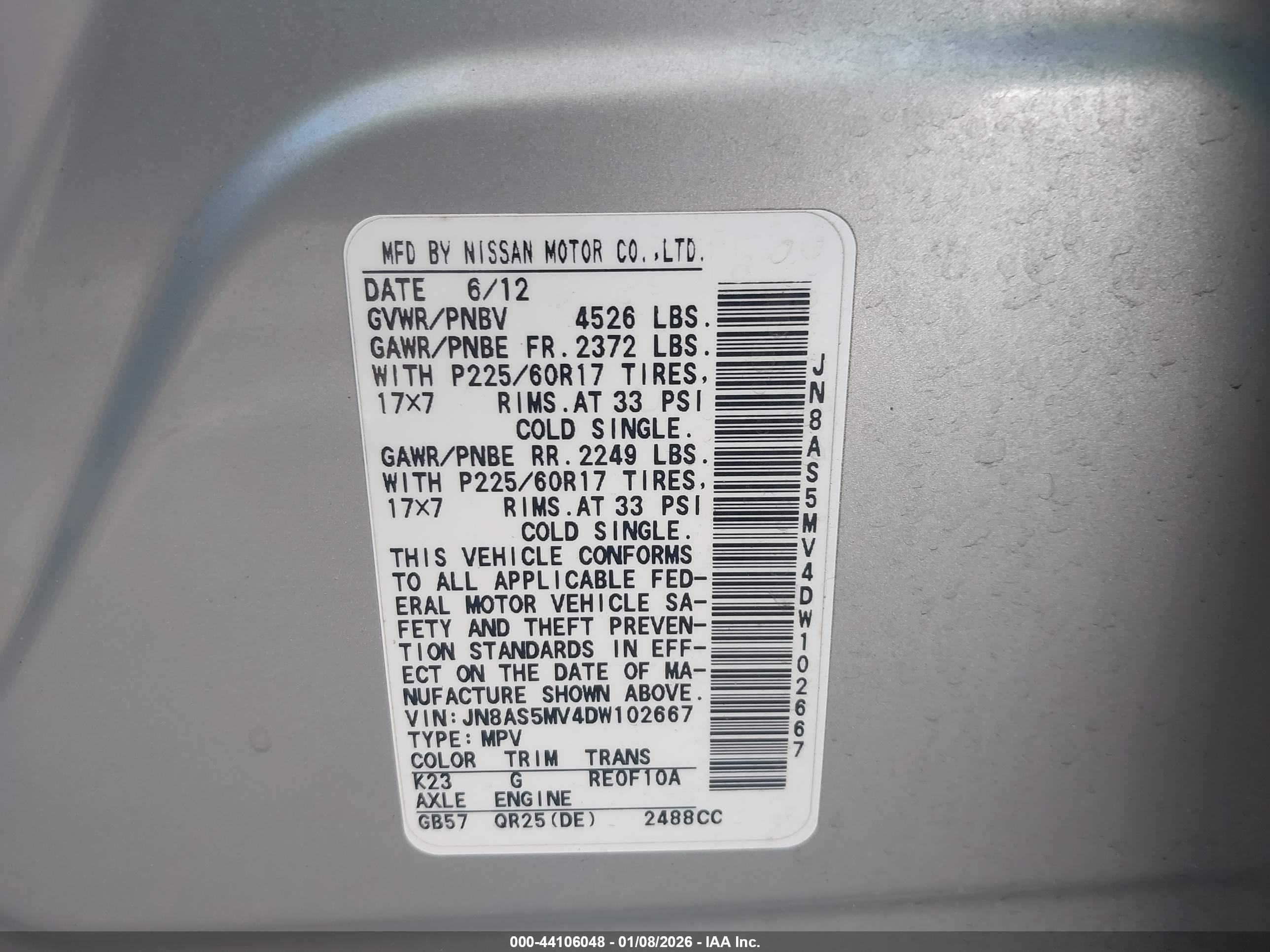 NISSAN ROGUE image 9