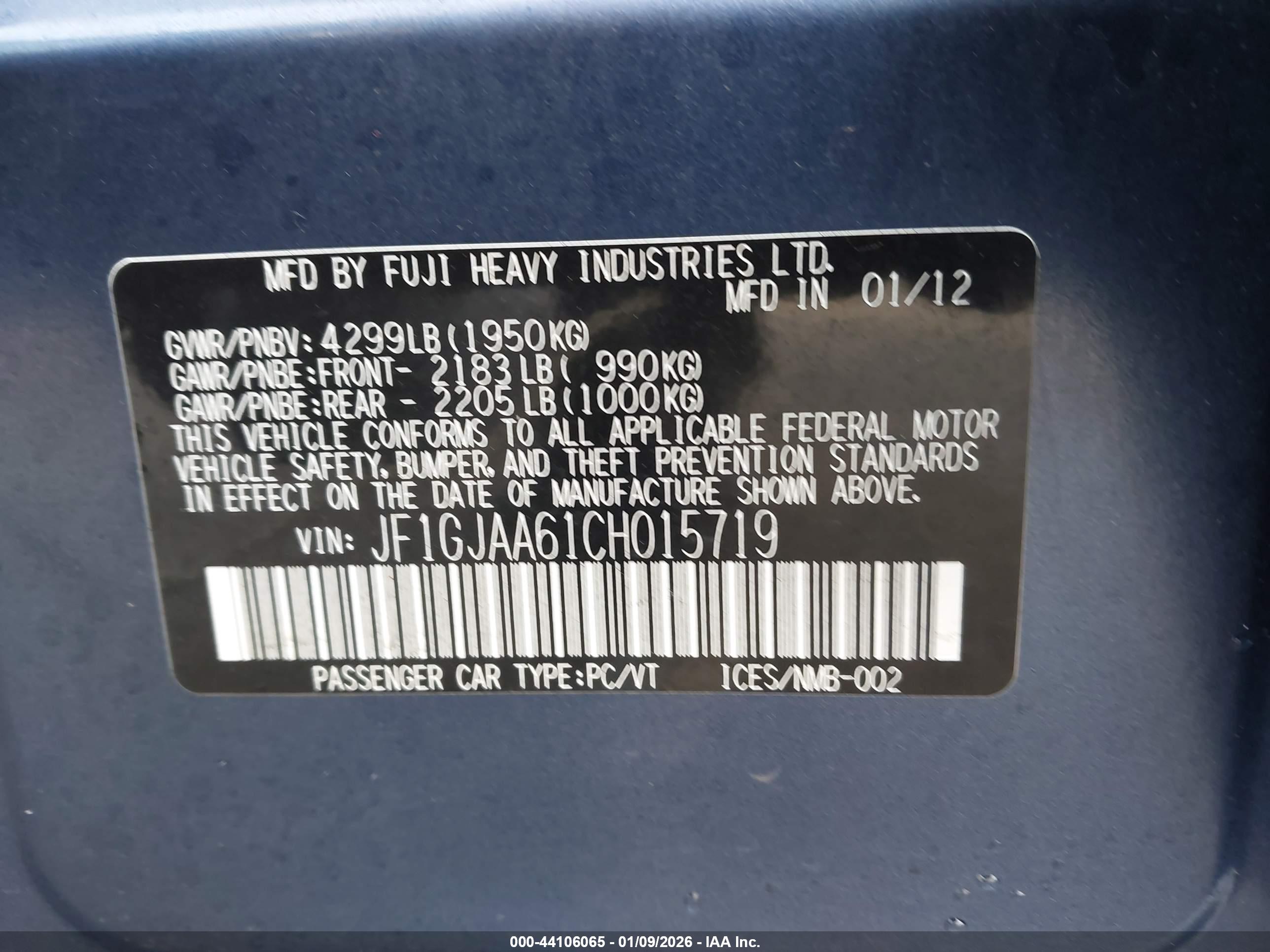 SUBARU IMPREZA image 9