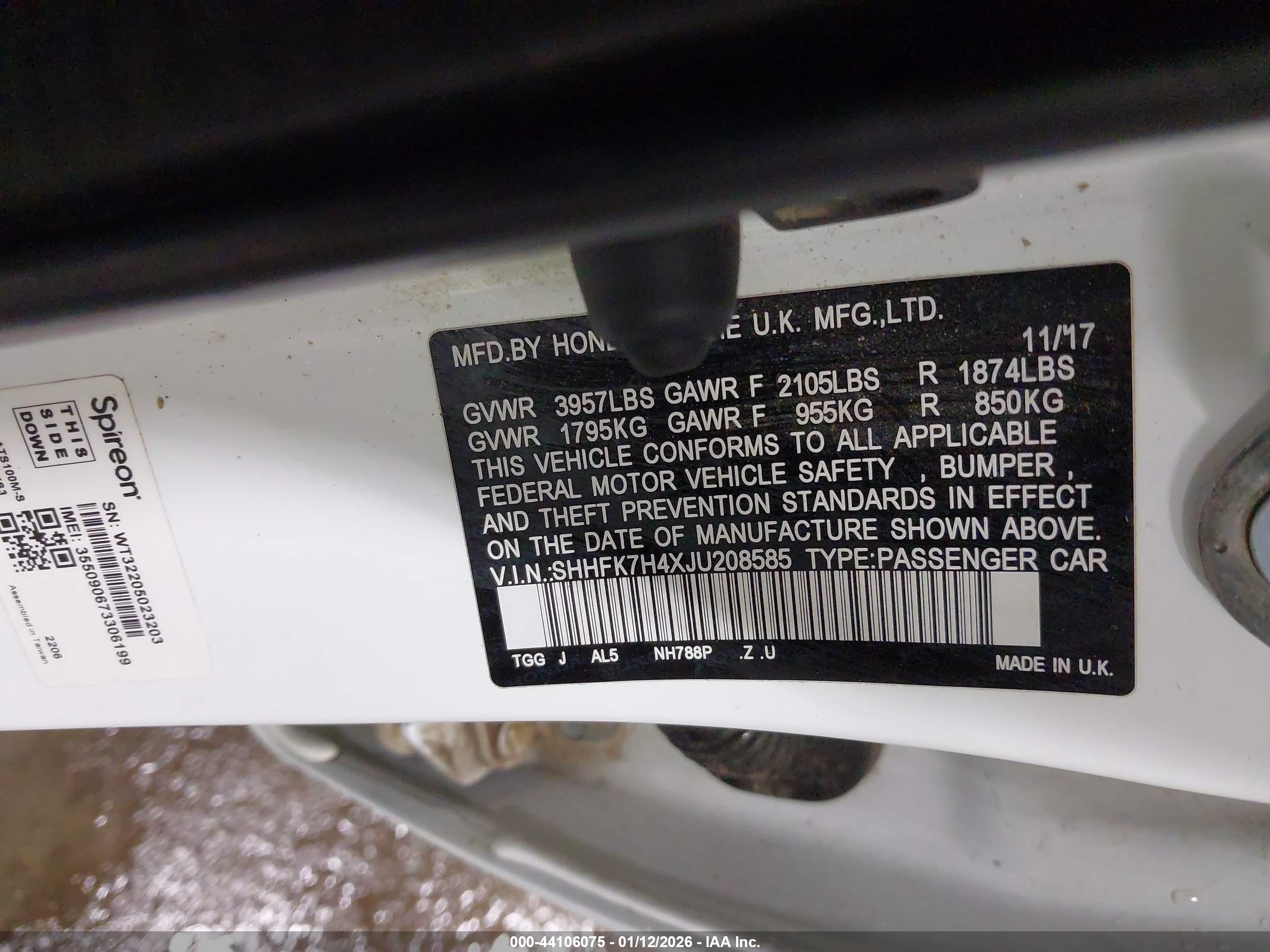 HONDA CIVIC image 9