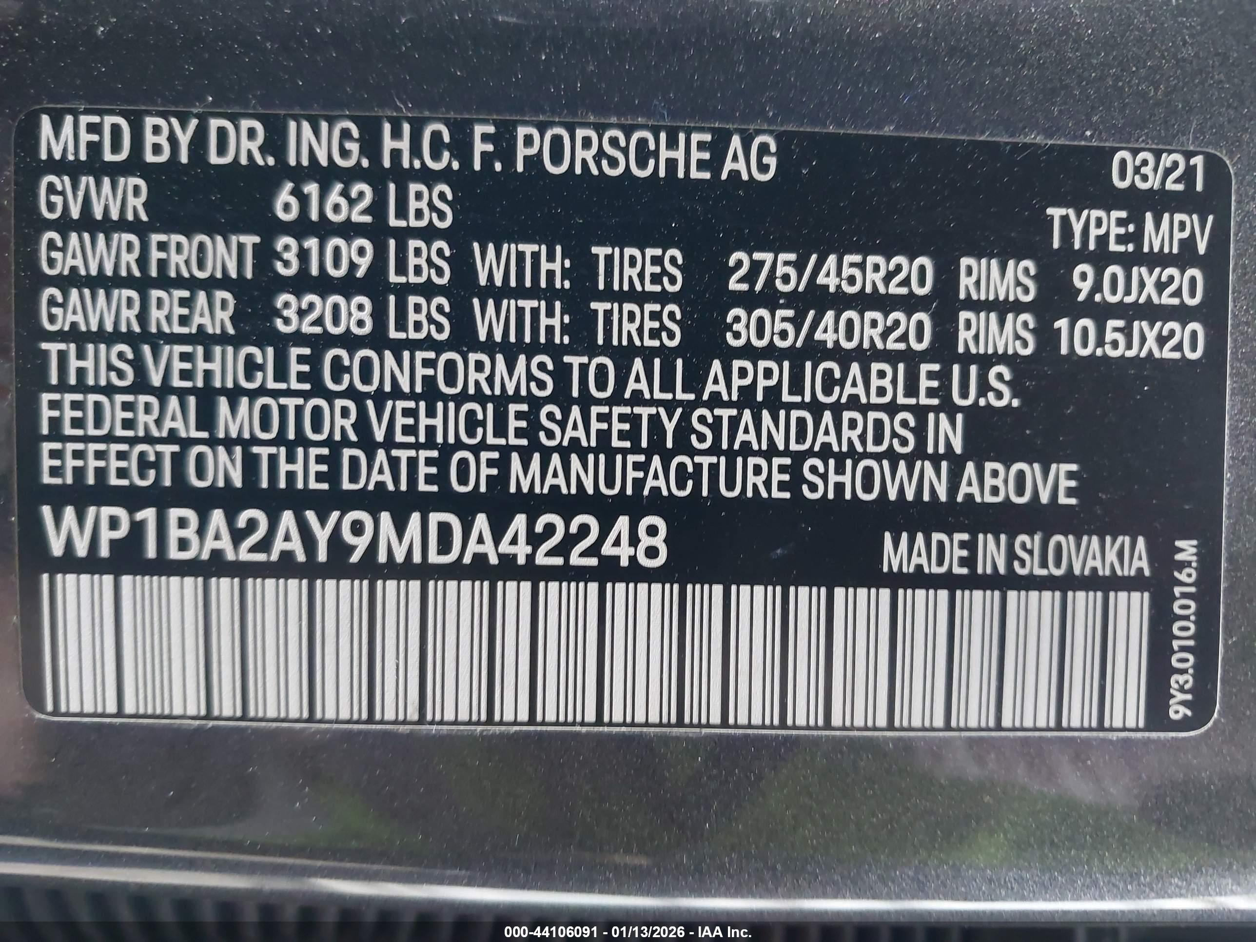 PORSCHE CAYENNE image 9