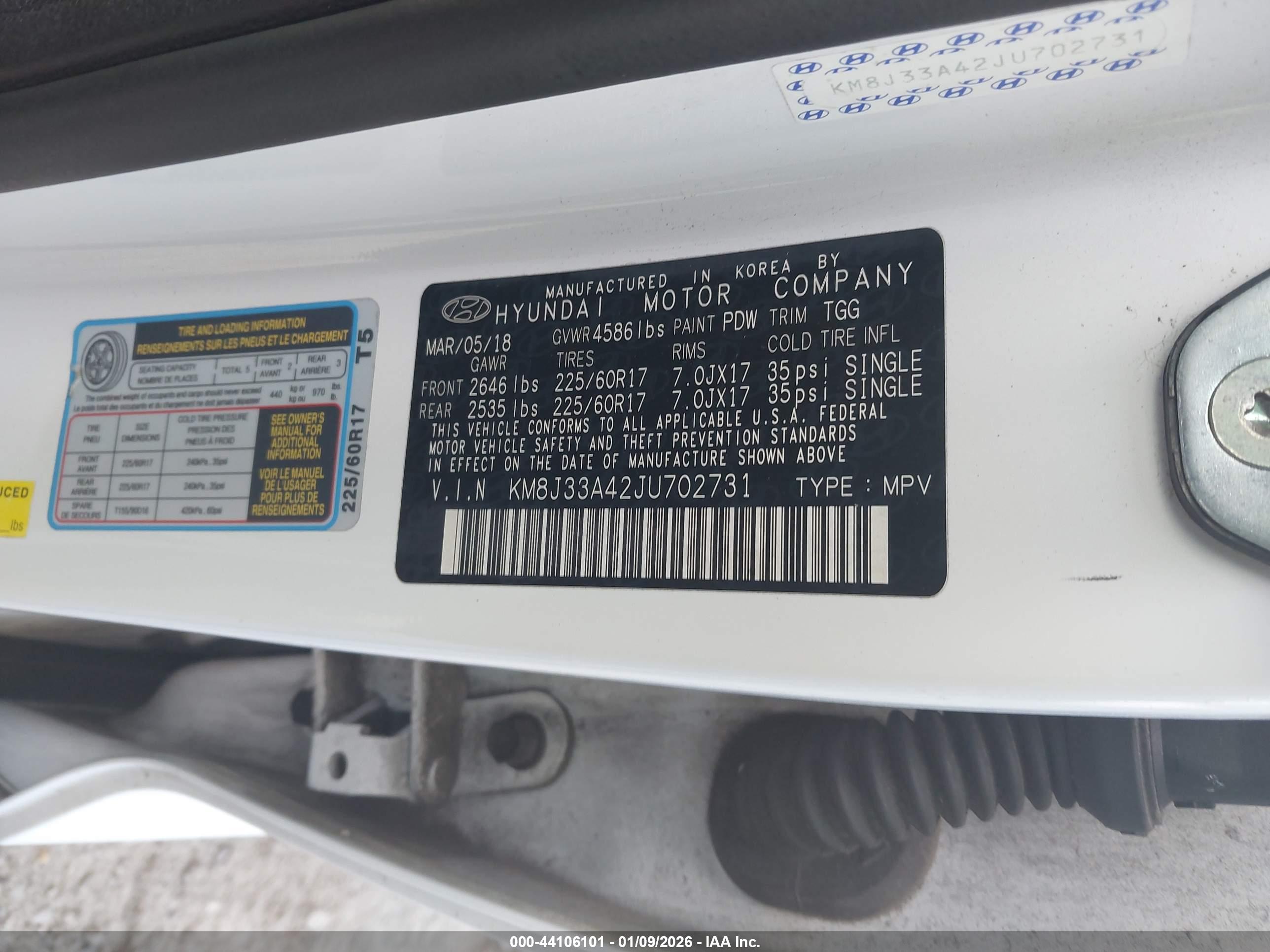 HYUNDAI TUCSON image 9