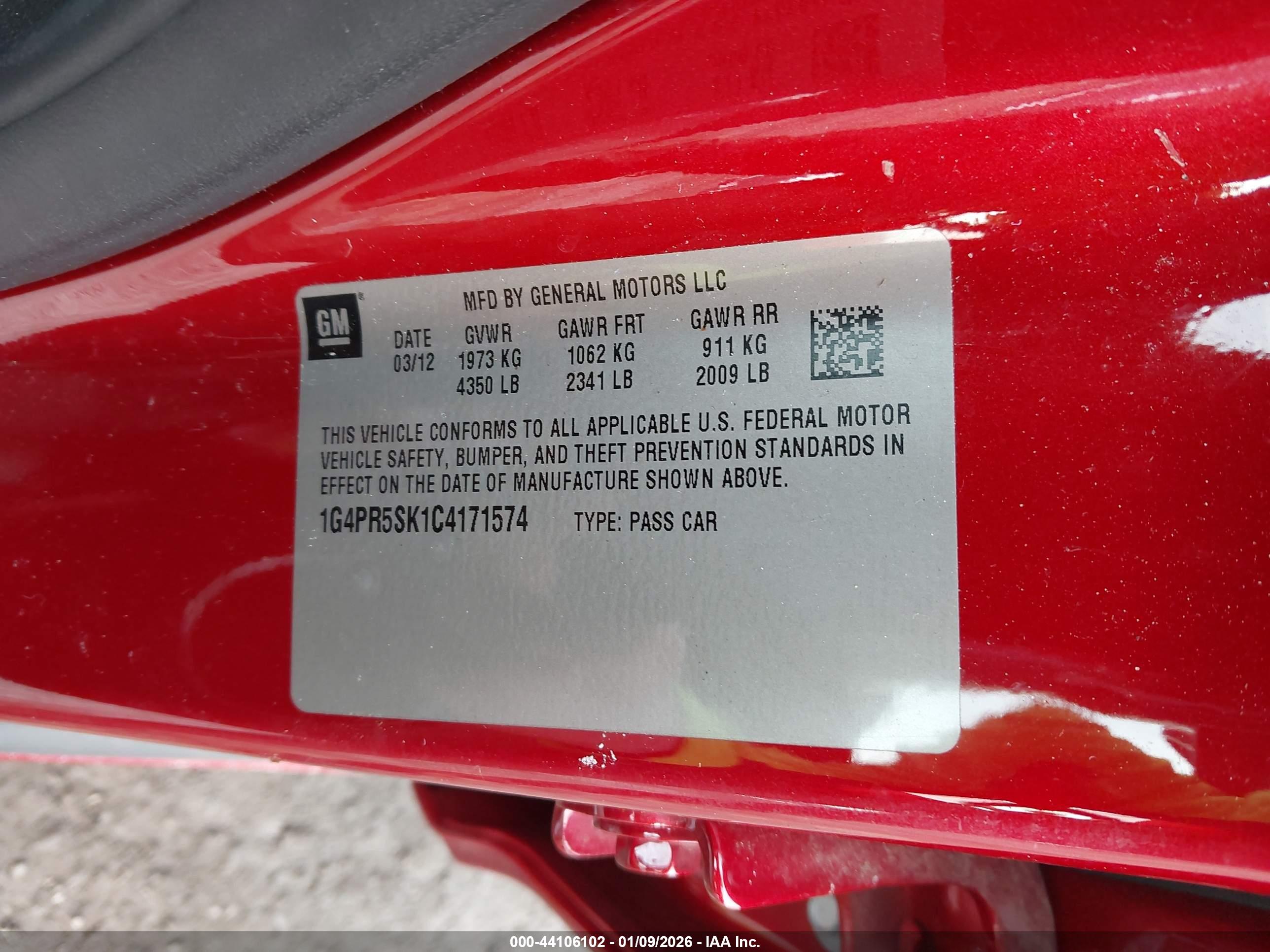 BUICK VERANO image 9