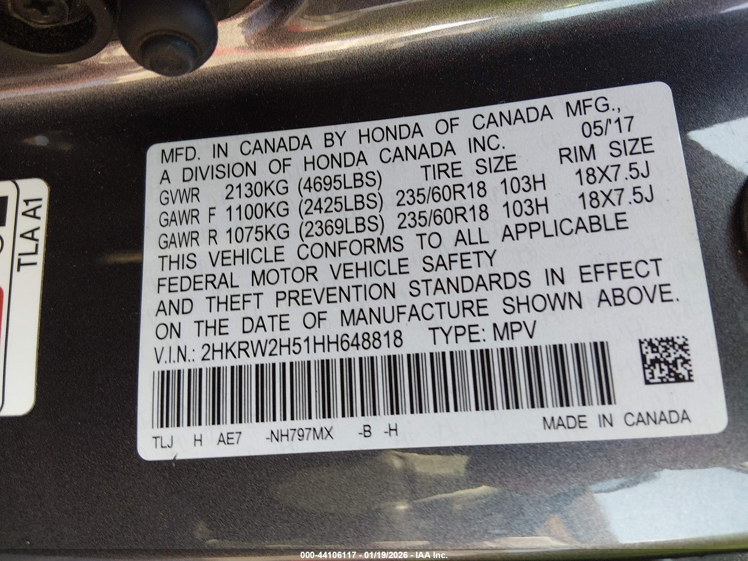 HONDA CR-V image 9