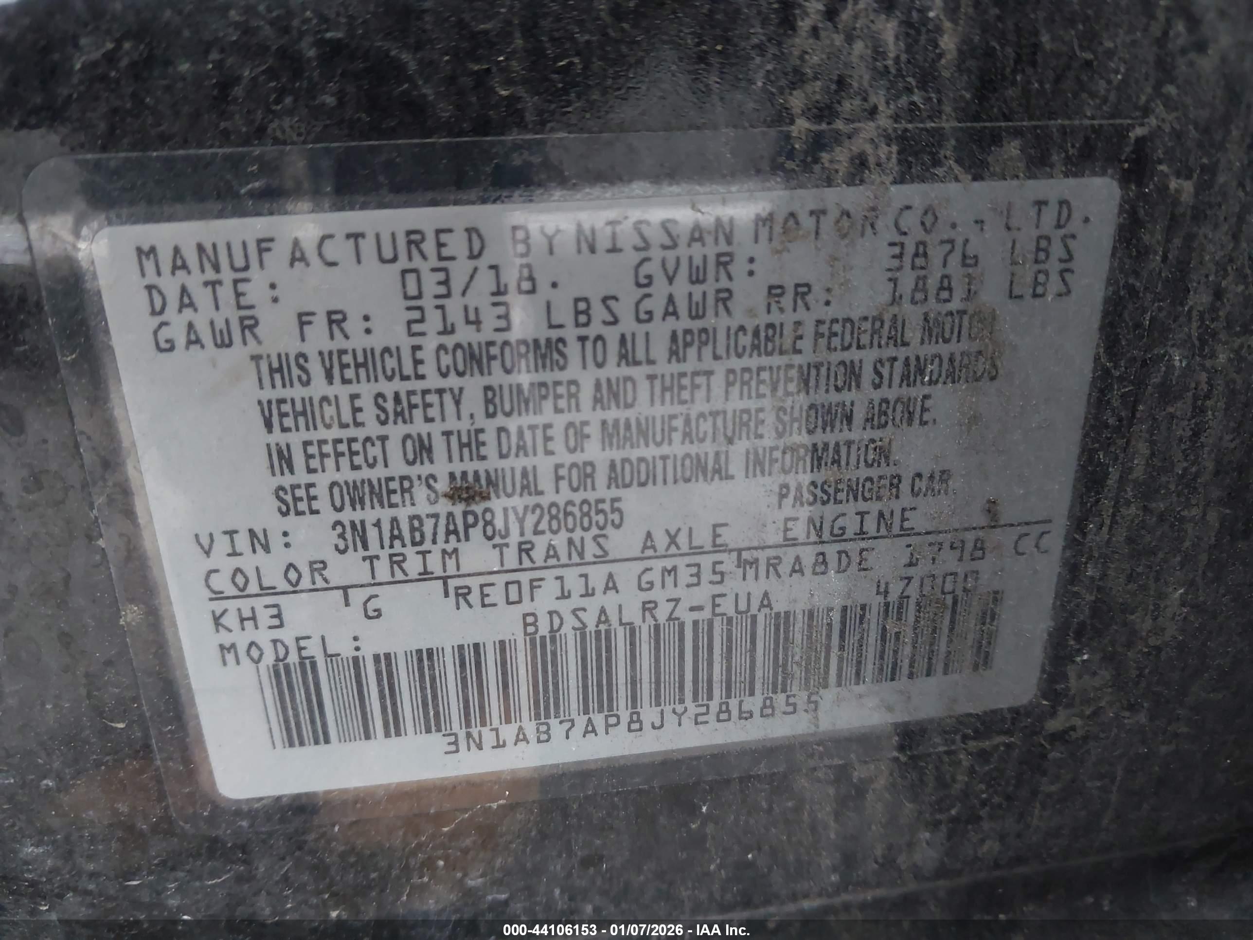NISSAN SENTRA image 9