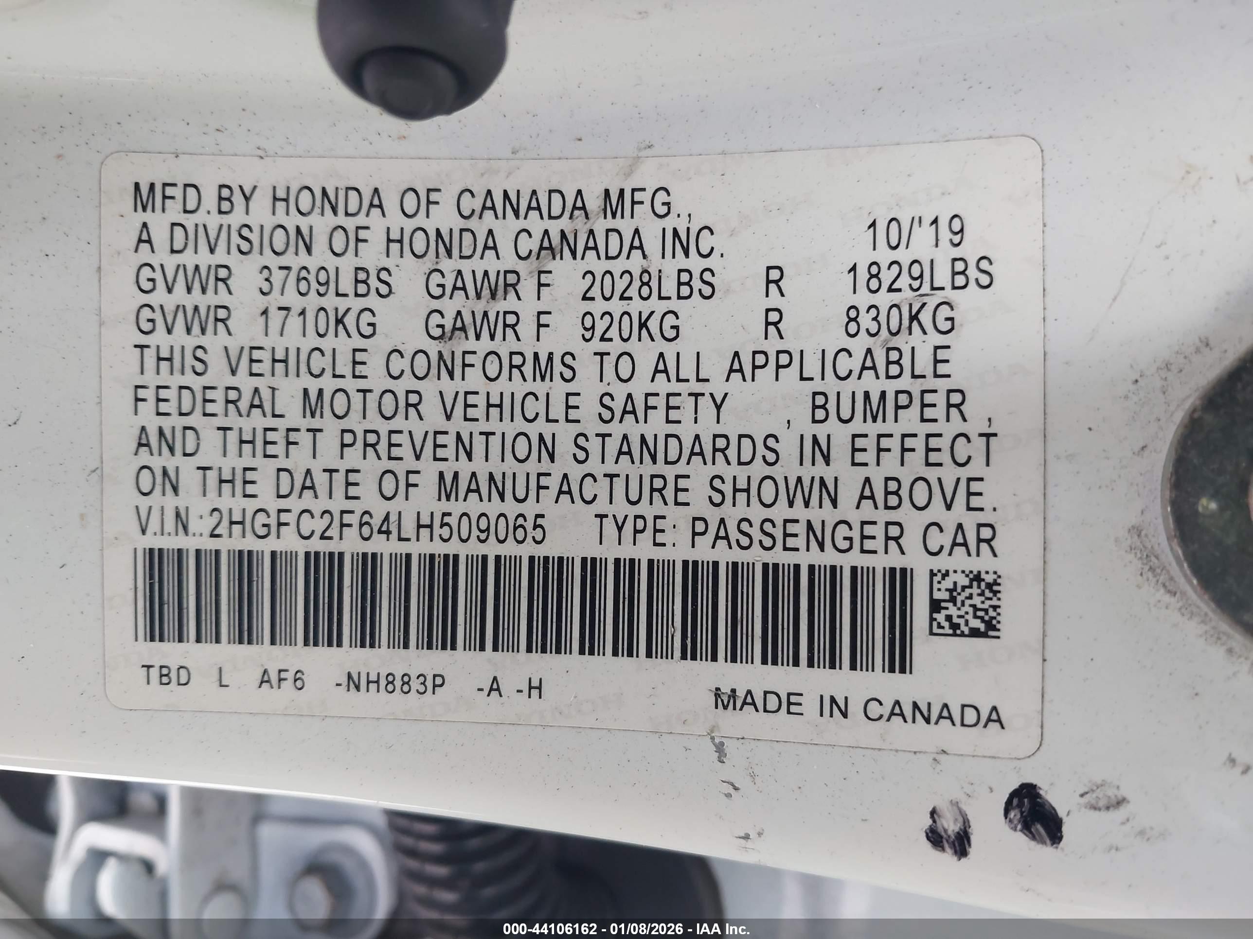 HONDA CIVIC image 9