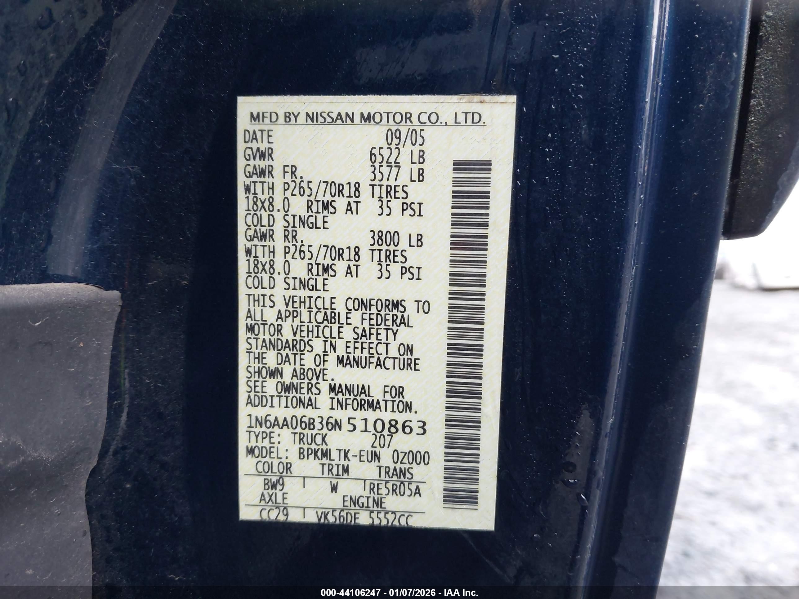 NISSAN TITAN image 9