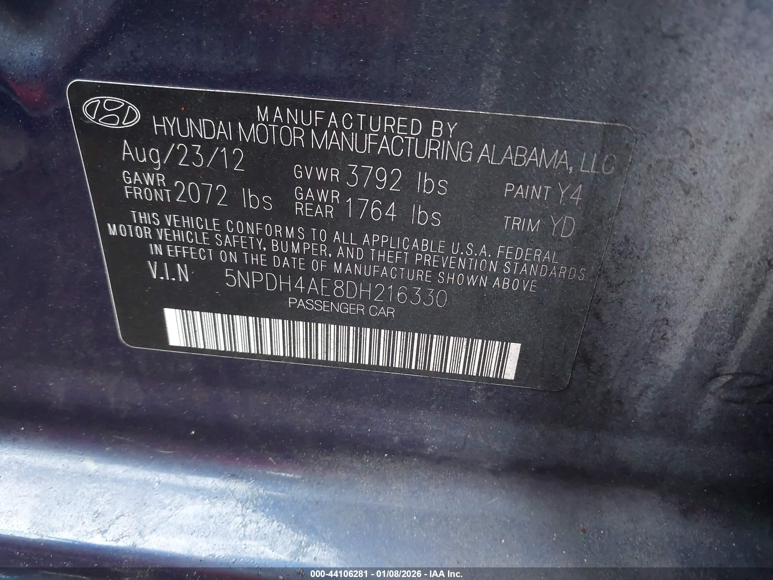 HYUNDAI ELANTRA image 9