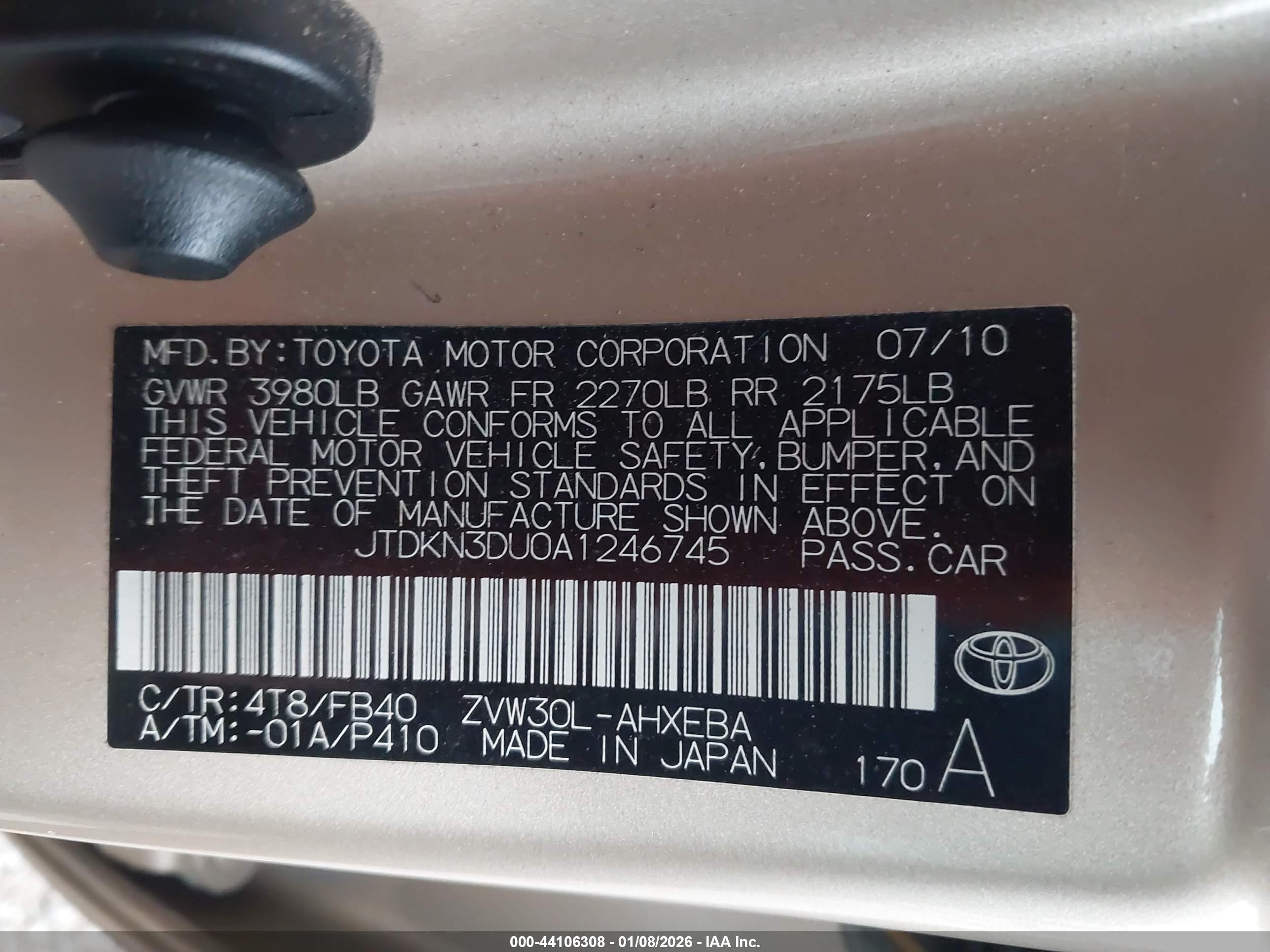 TOYOTA PRIUS image 9