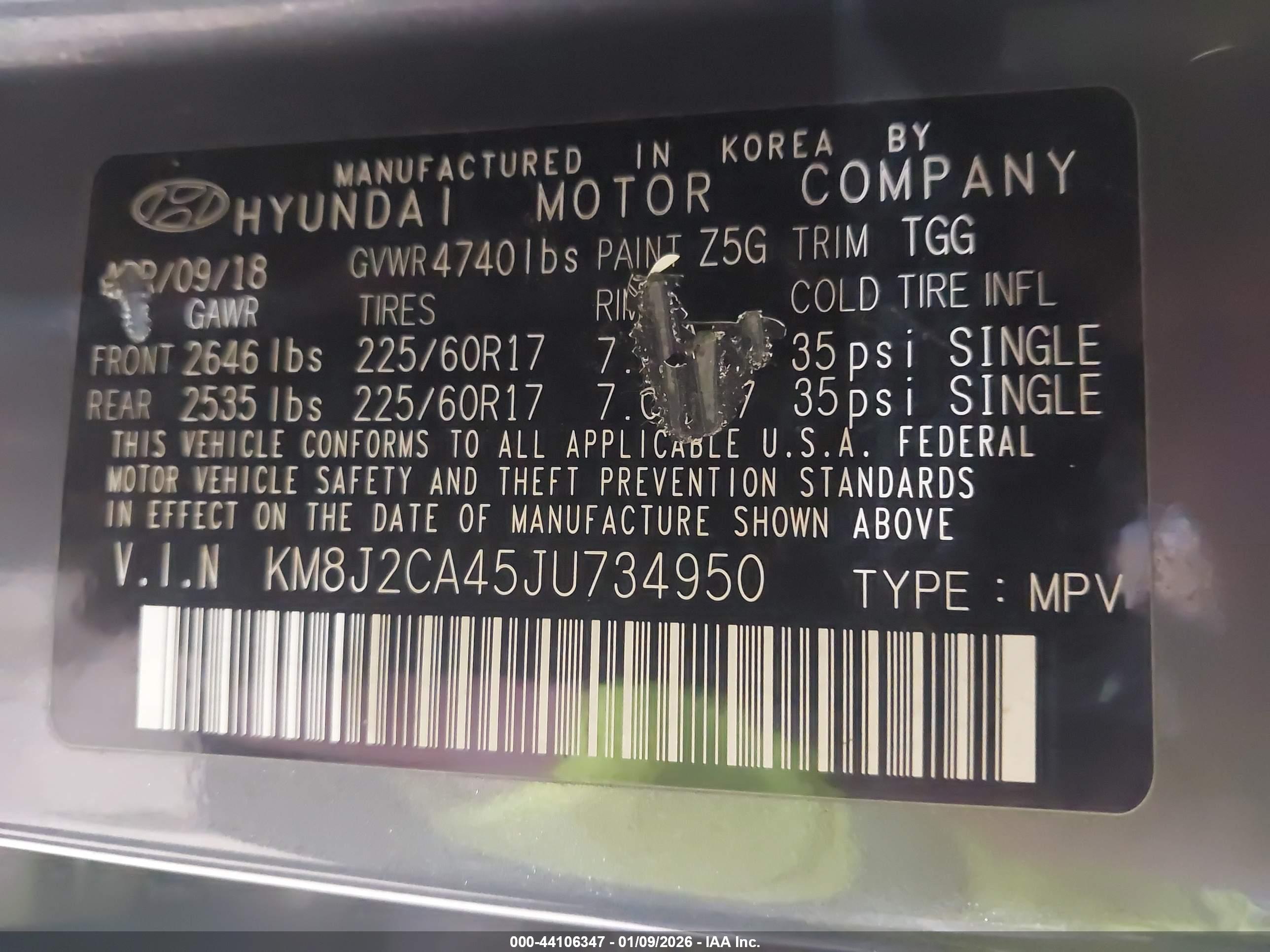 HYUNDAI TUCSON image 9