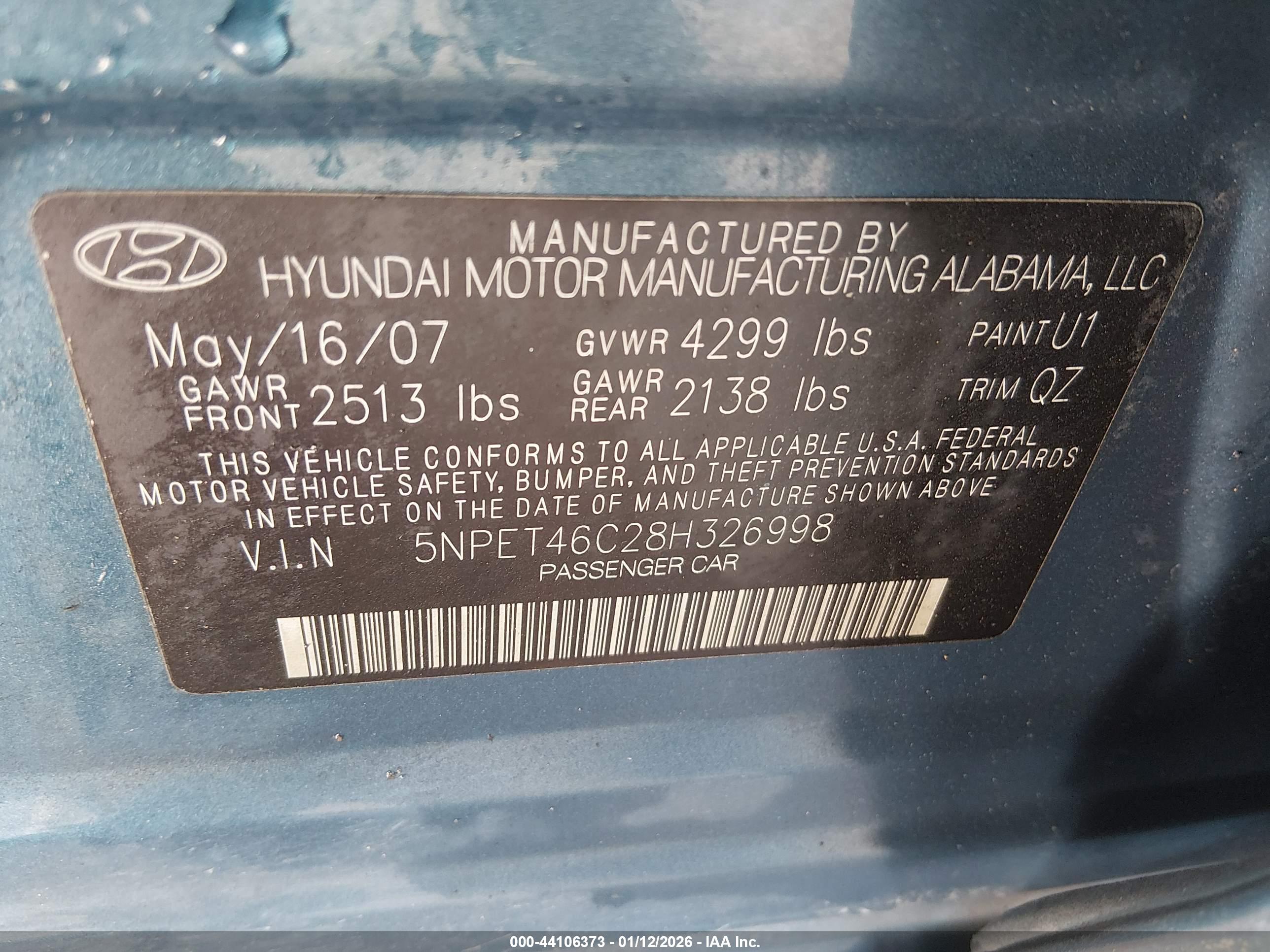 HYUNDAI SONATA image 9