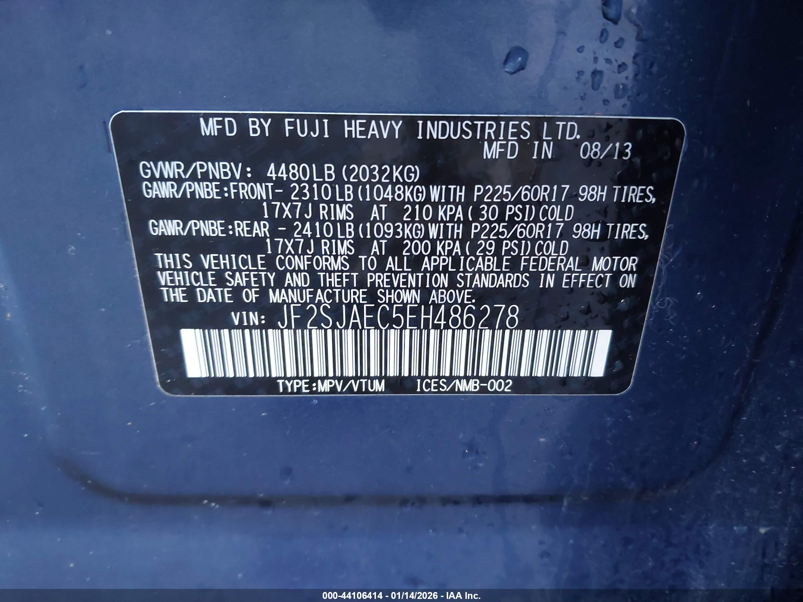 SUBARU FORESTER image 9