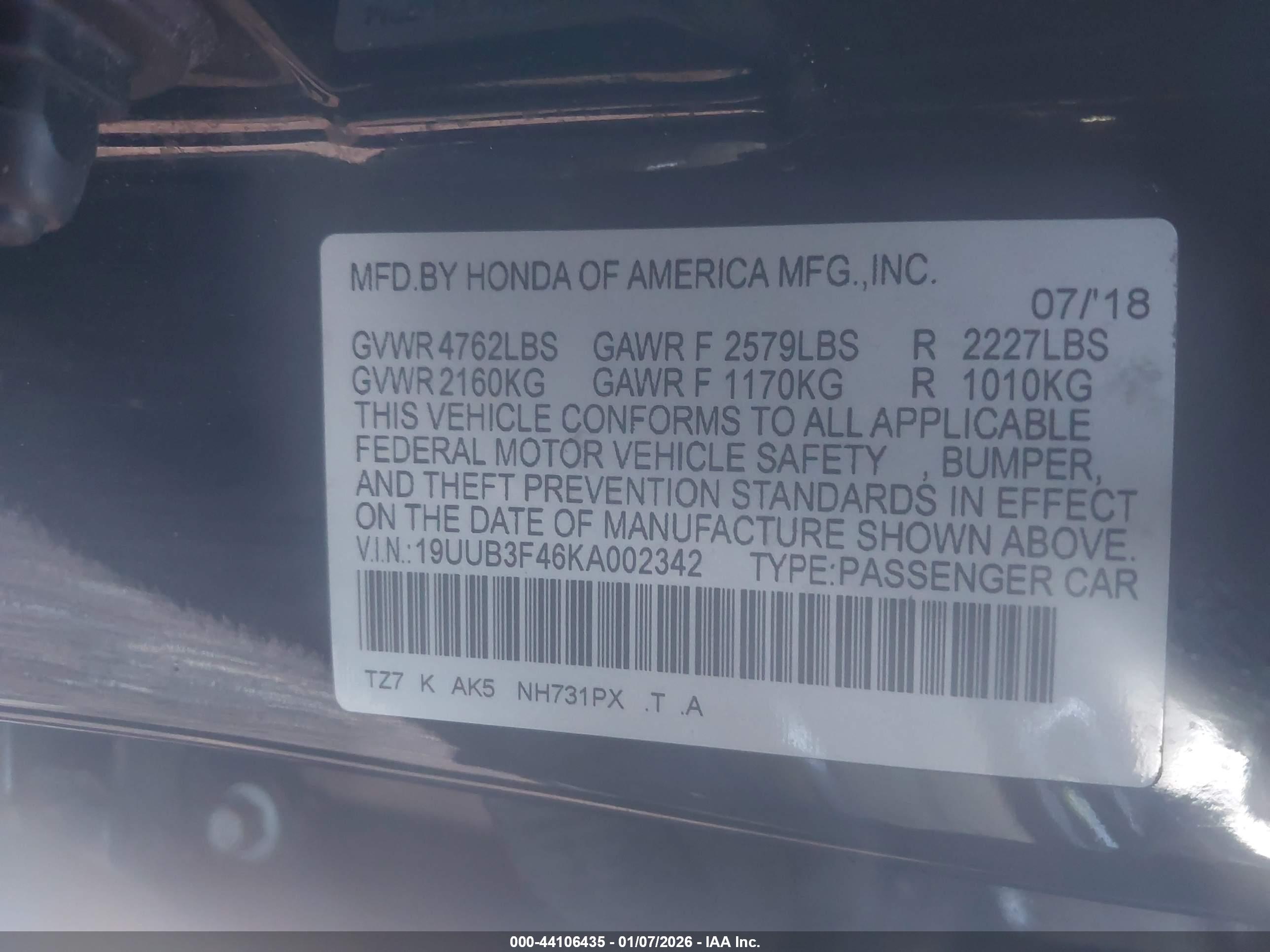 ACURA TLX image 9