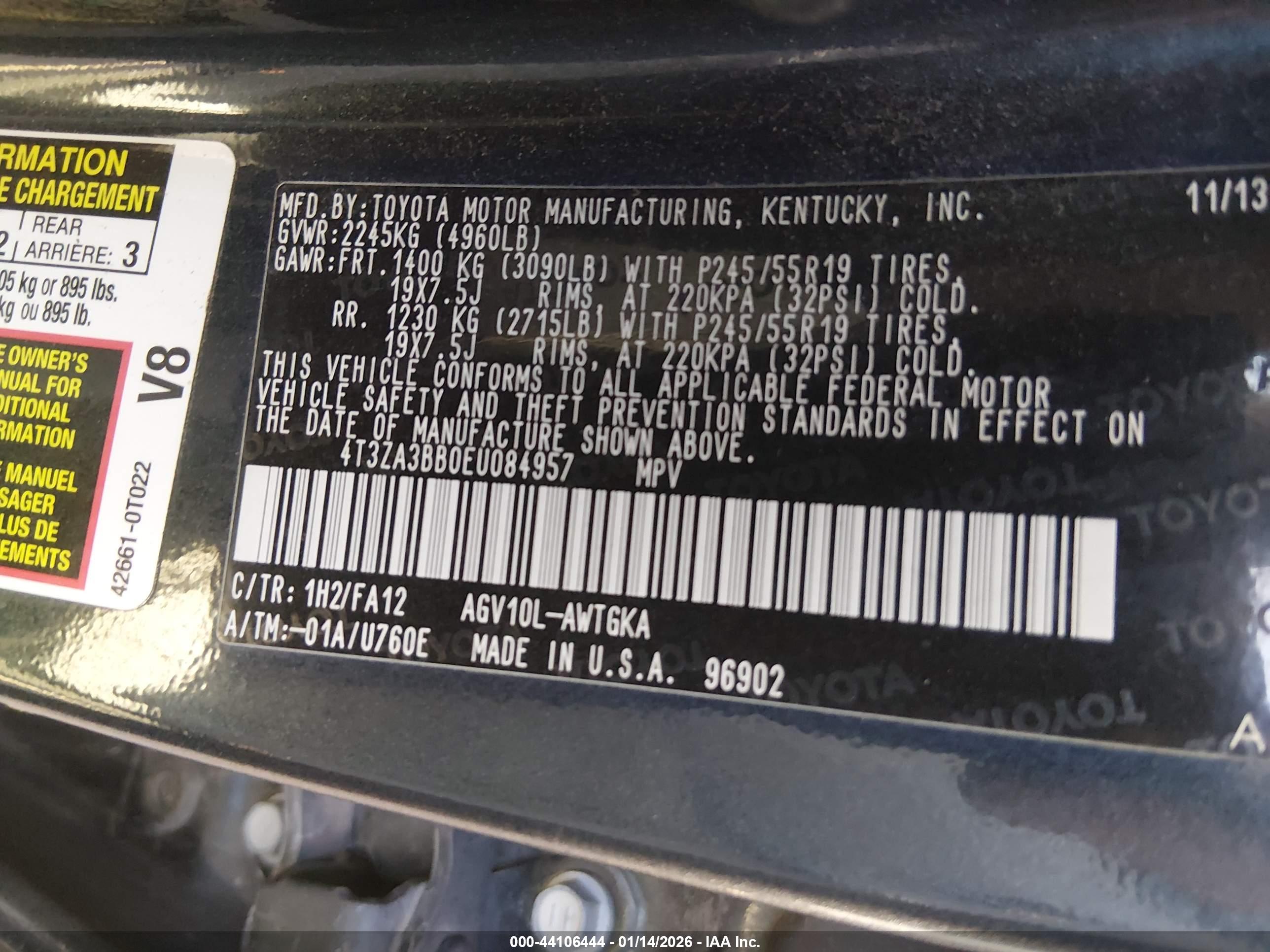 TOYOTA VENZA image 9
