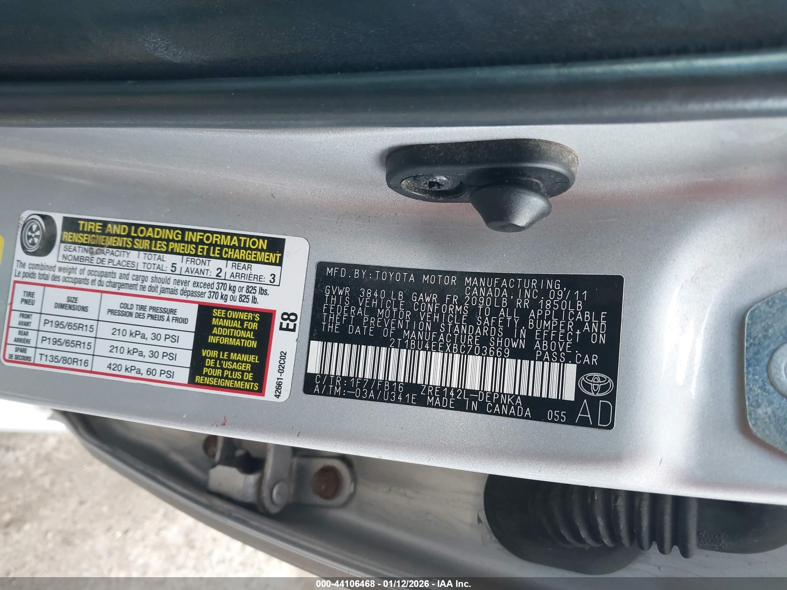 TOYOTA COROLLA image 9