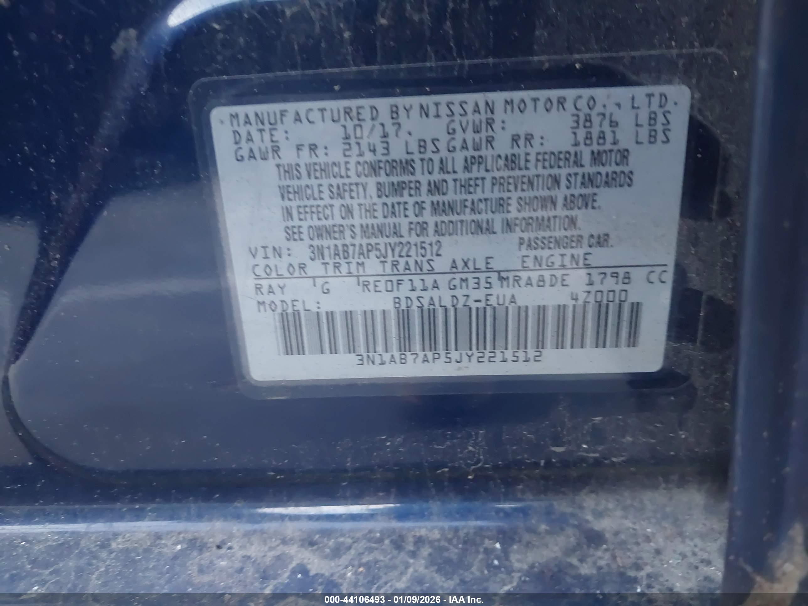 NISSAN SENTRA image 9