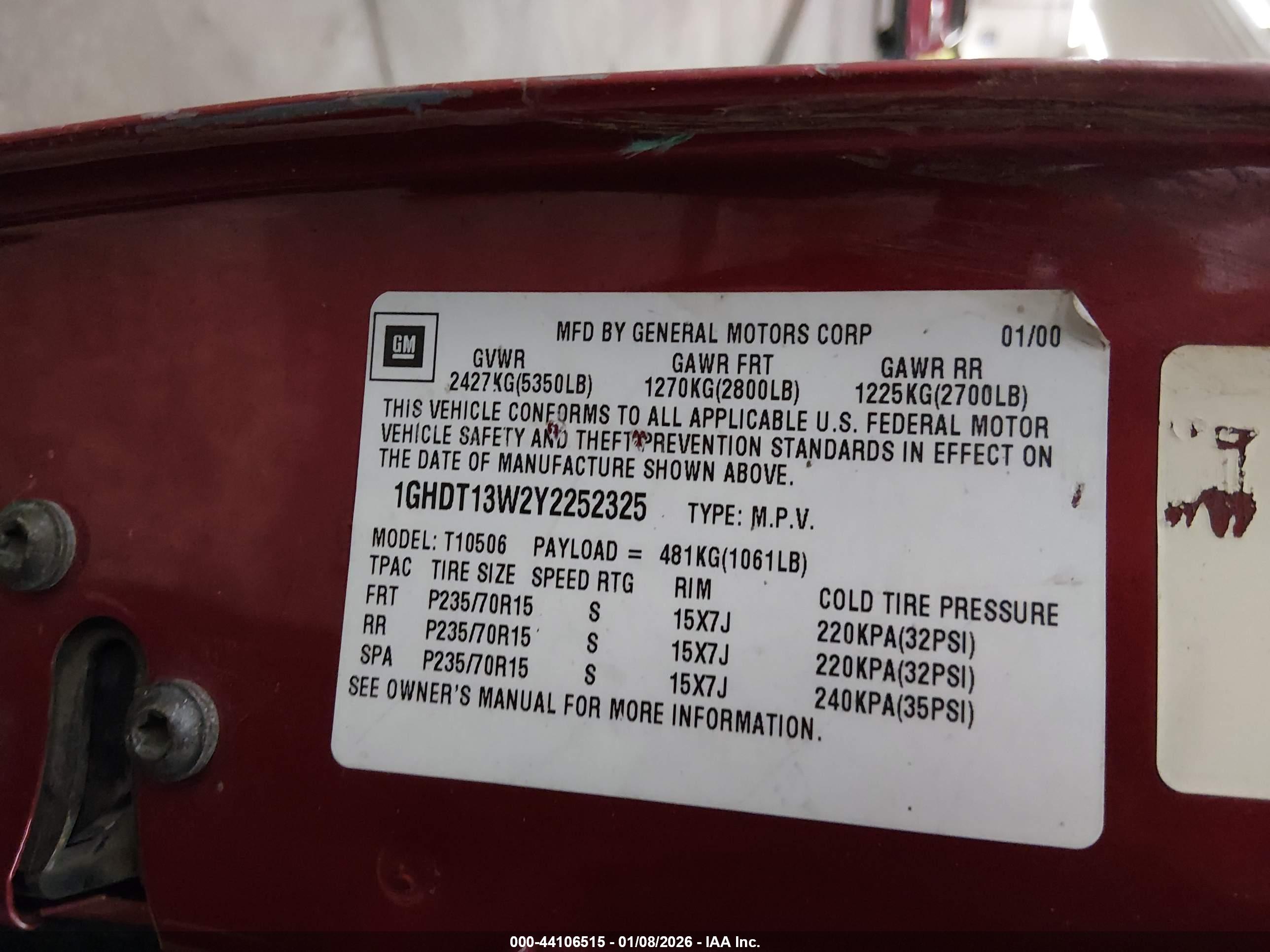 OLDSMOBILE BRAVADA image 9
