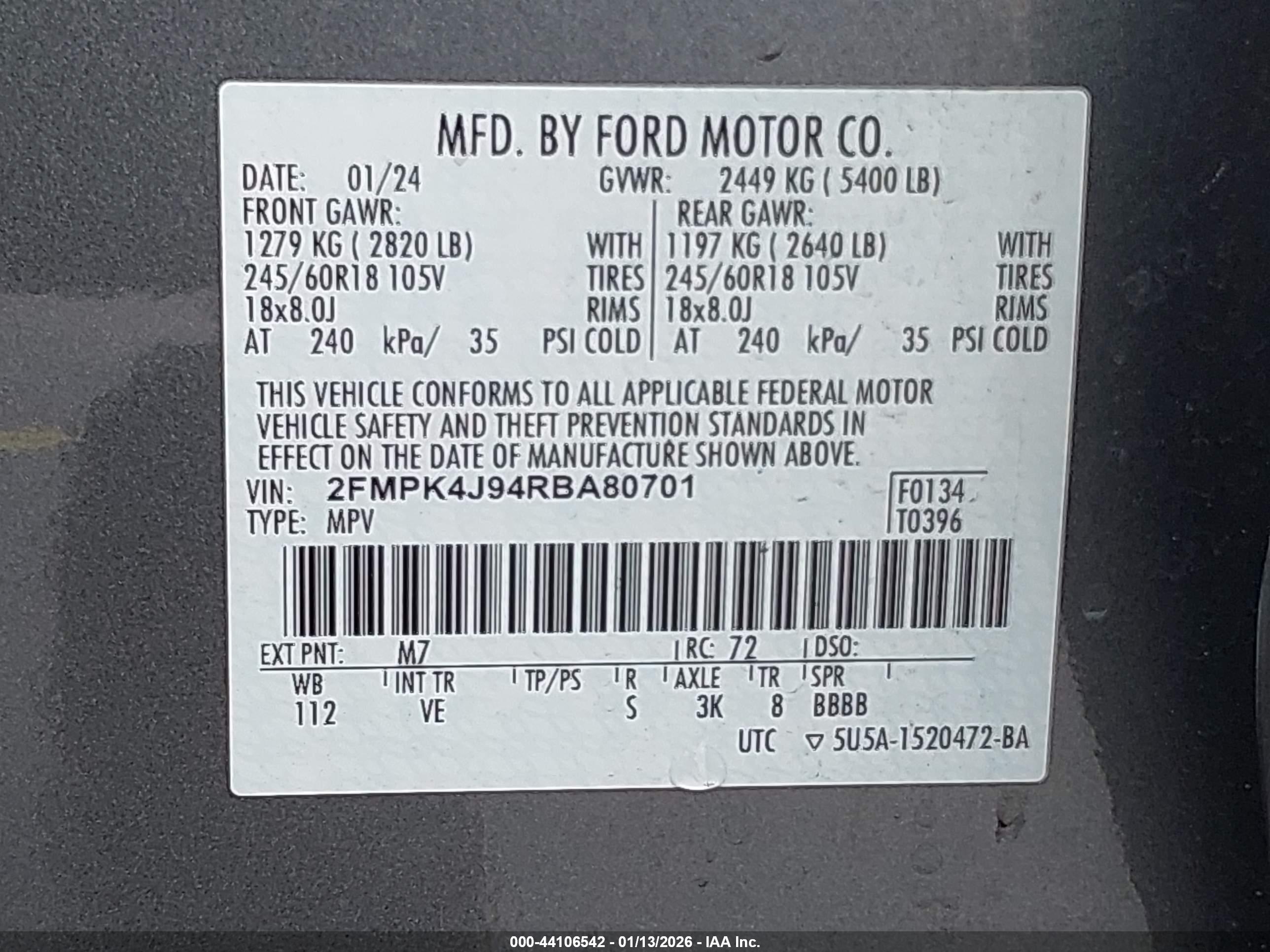 FORD EDGE image 9