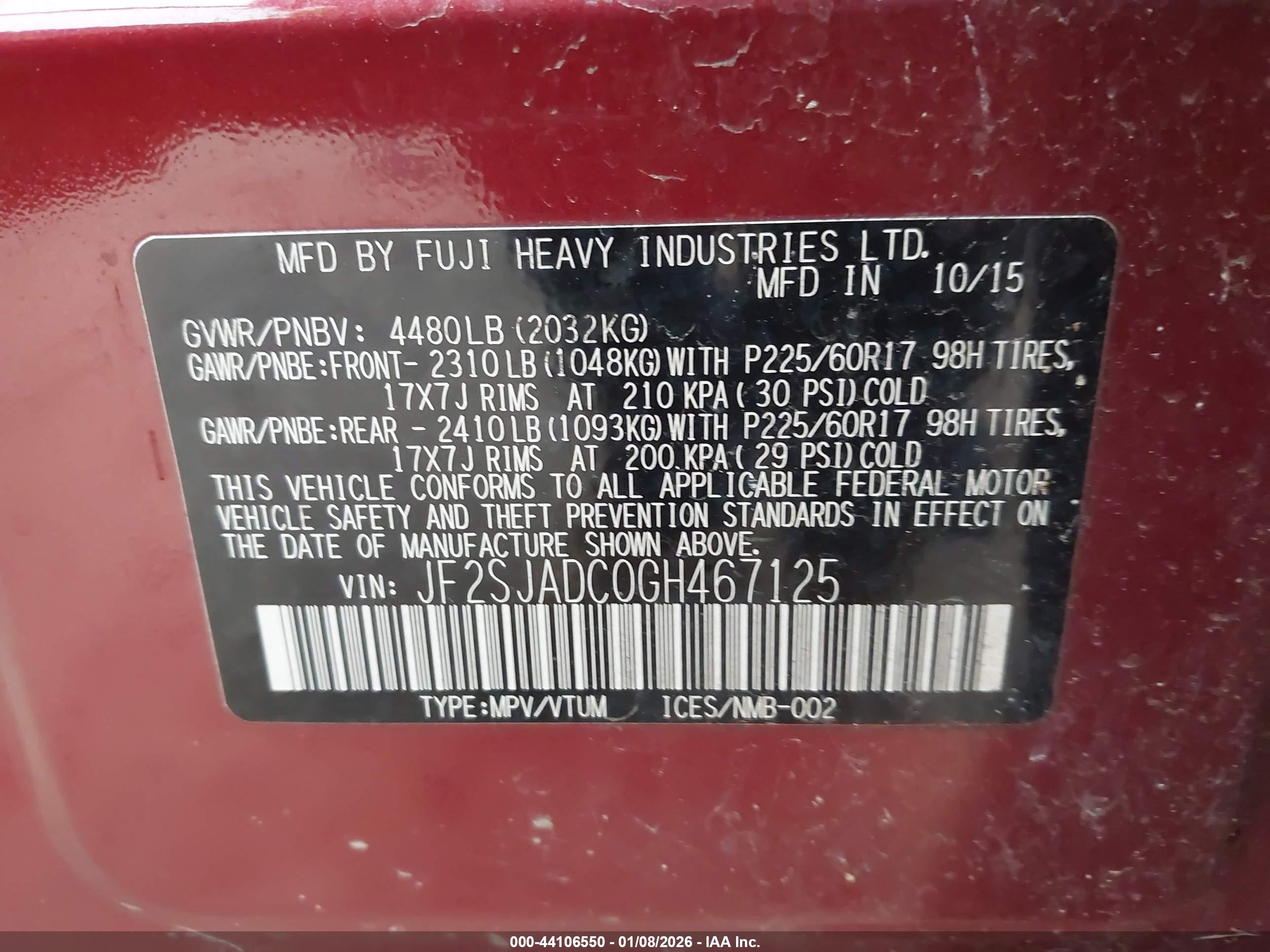 SUBARU FORESTER image 9
