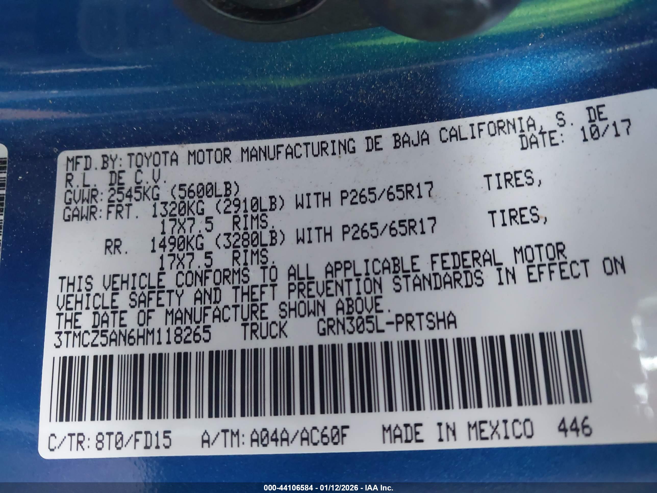 TOYOTA TACOMA image 9