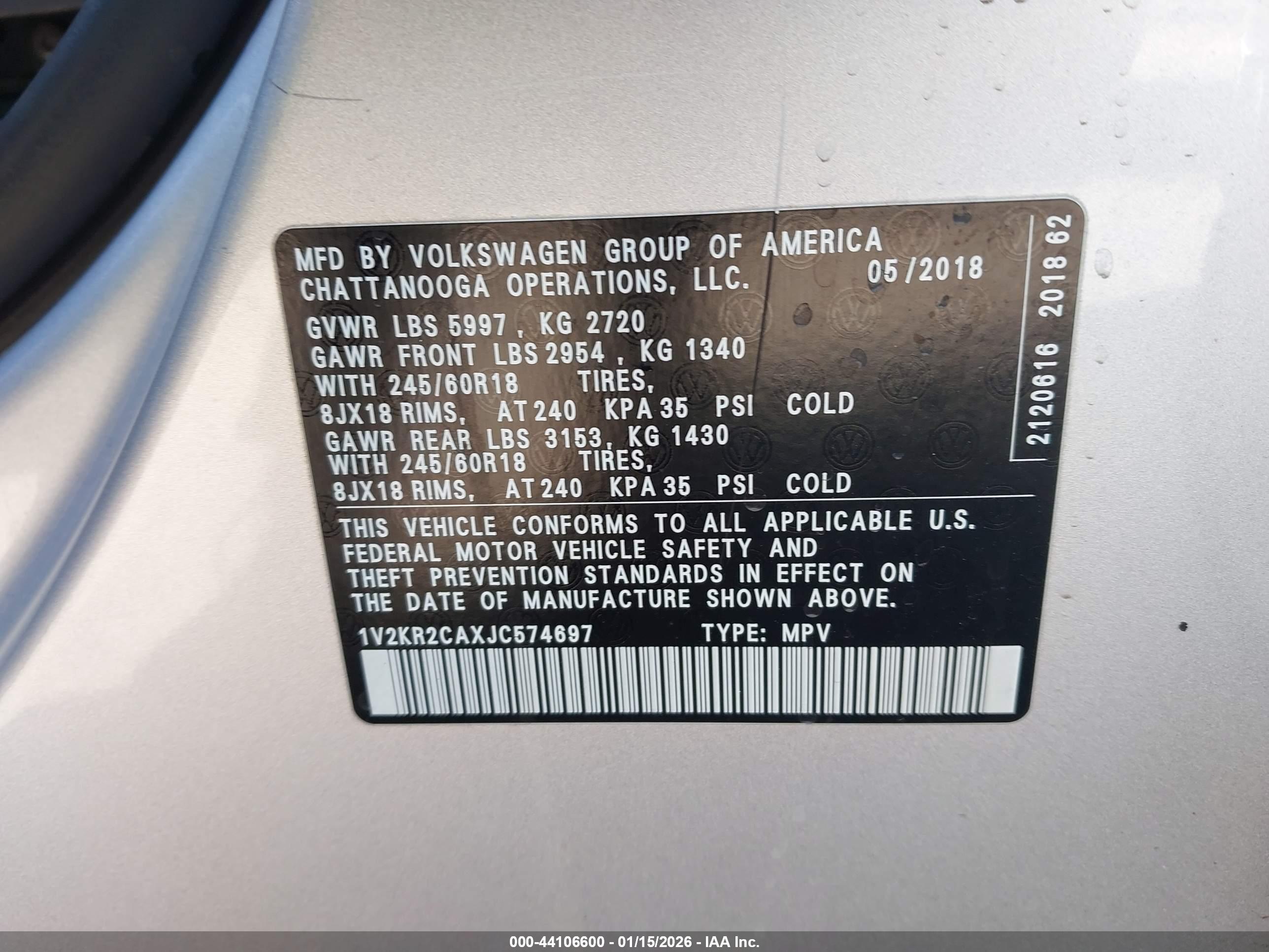 VOLKSWAGEN ATLAS image 9